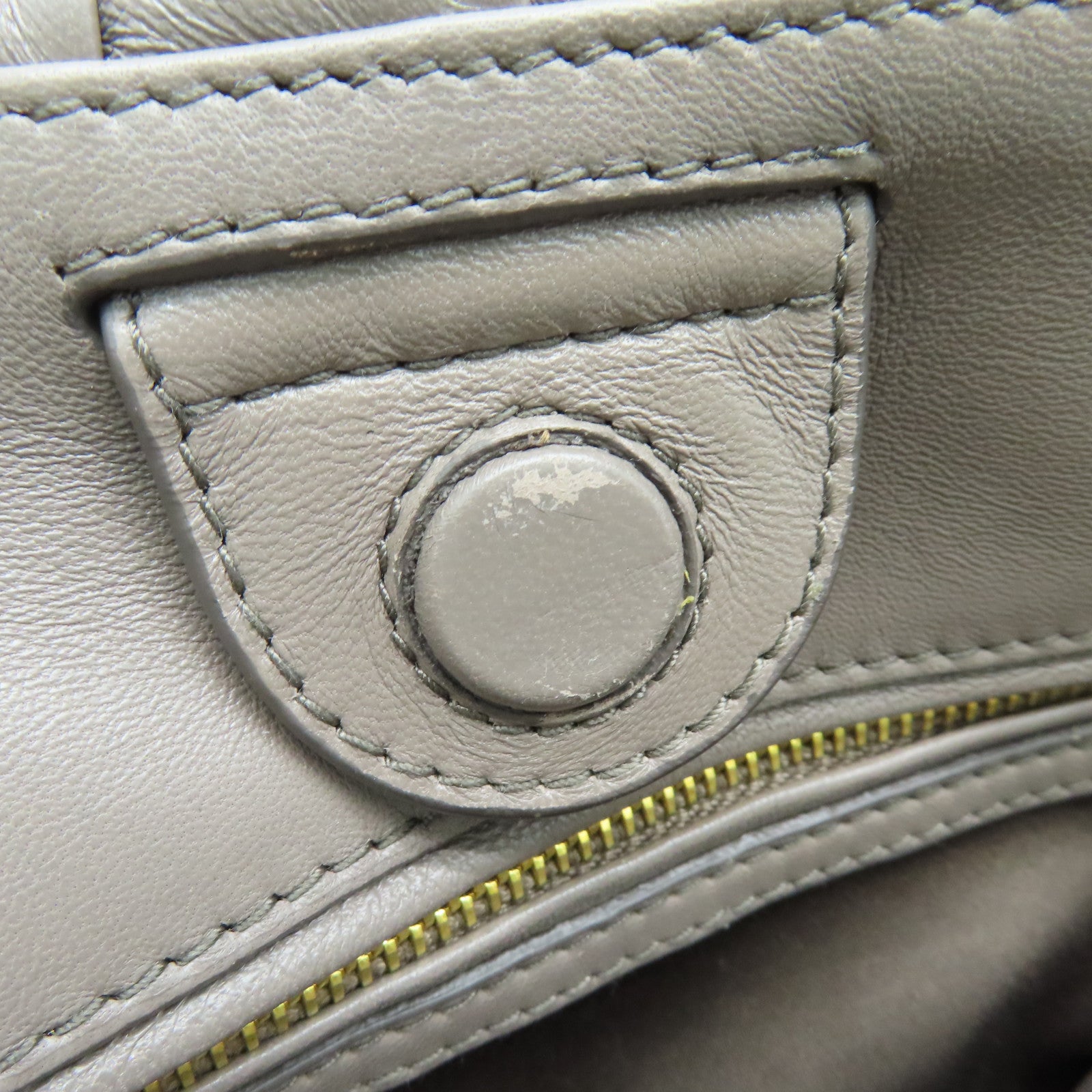 Miu Miu 羊皮皮革2 Way Shoulder Bag两用手挽肩背袋灰色