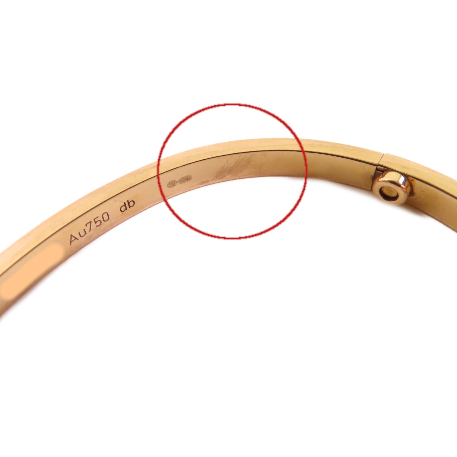 CARTIER 18K玫瑰金Love Bracelet Small Model手鏈#16