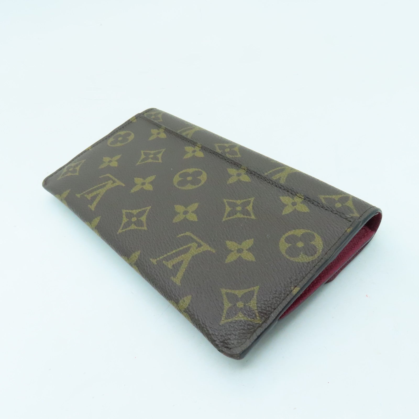 LOUIS VUITTON 【激減優惠】Monogram Jeanne Wallet金扣長錢包啡色