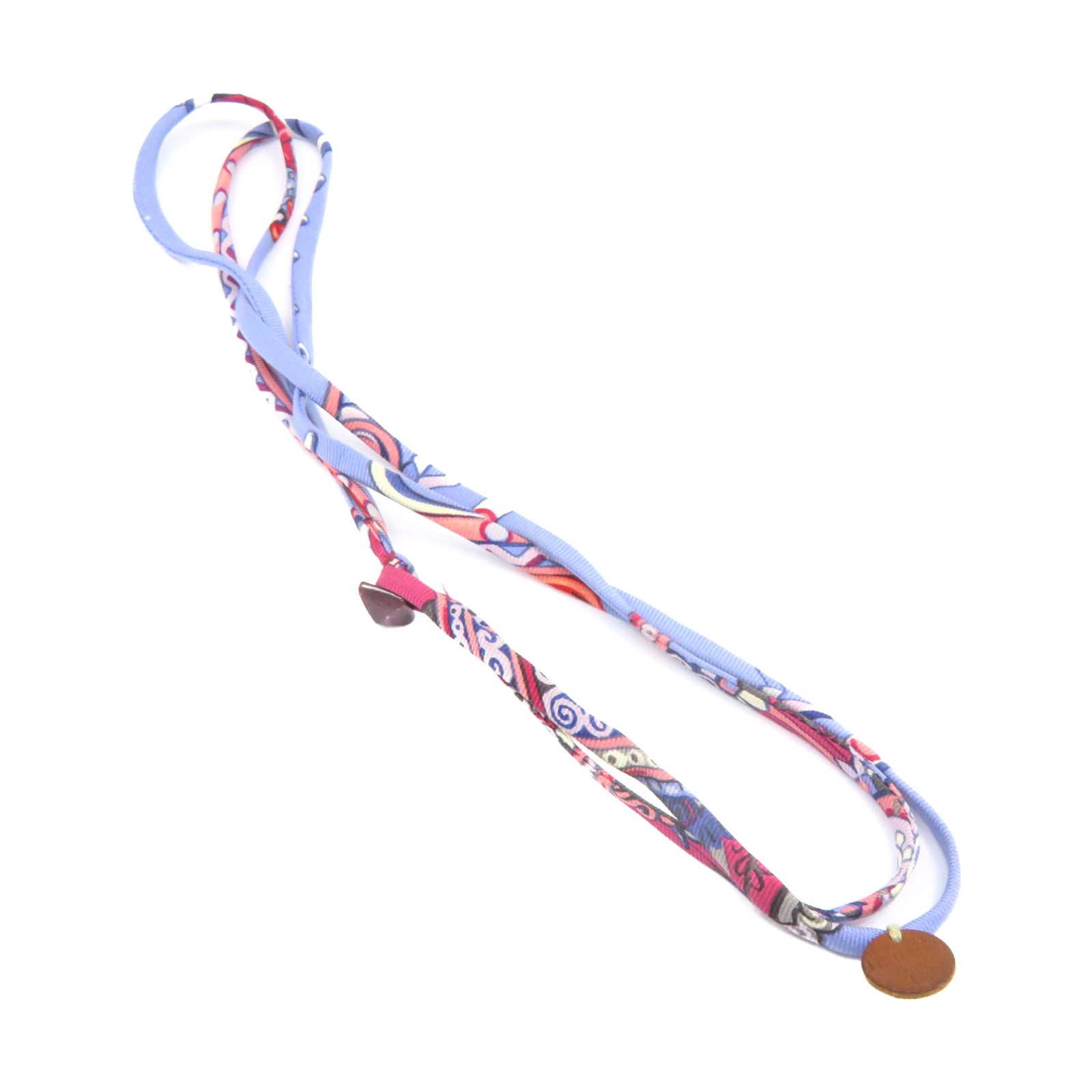 HERMES [Sharp Discount] Scarf Charm Necklace Necklace / Ornament Color
