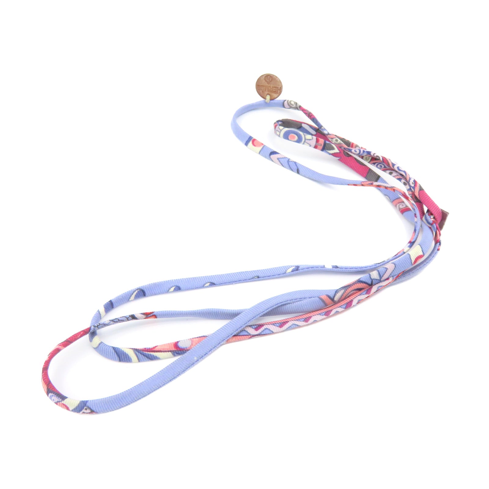 HERMES [Sharp Discount] Scarf Charm Necklace Necklace / Ornament Color