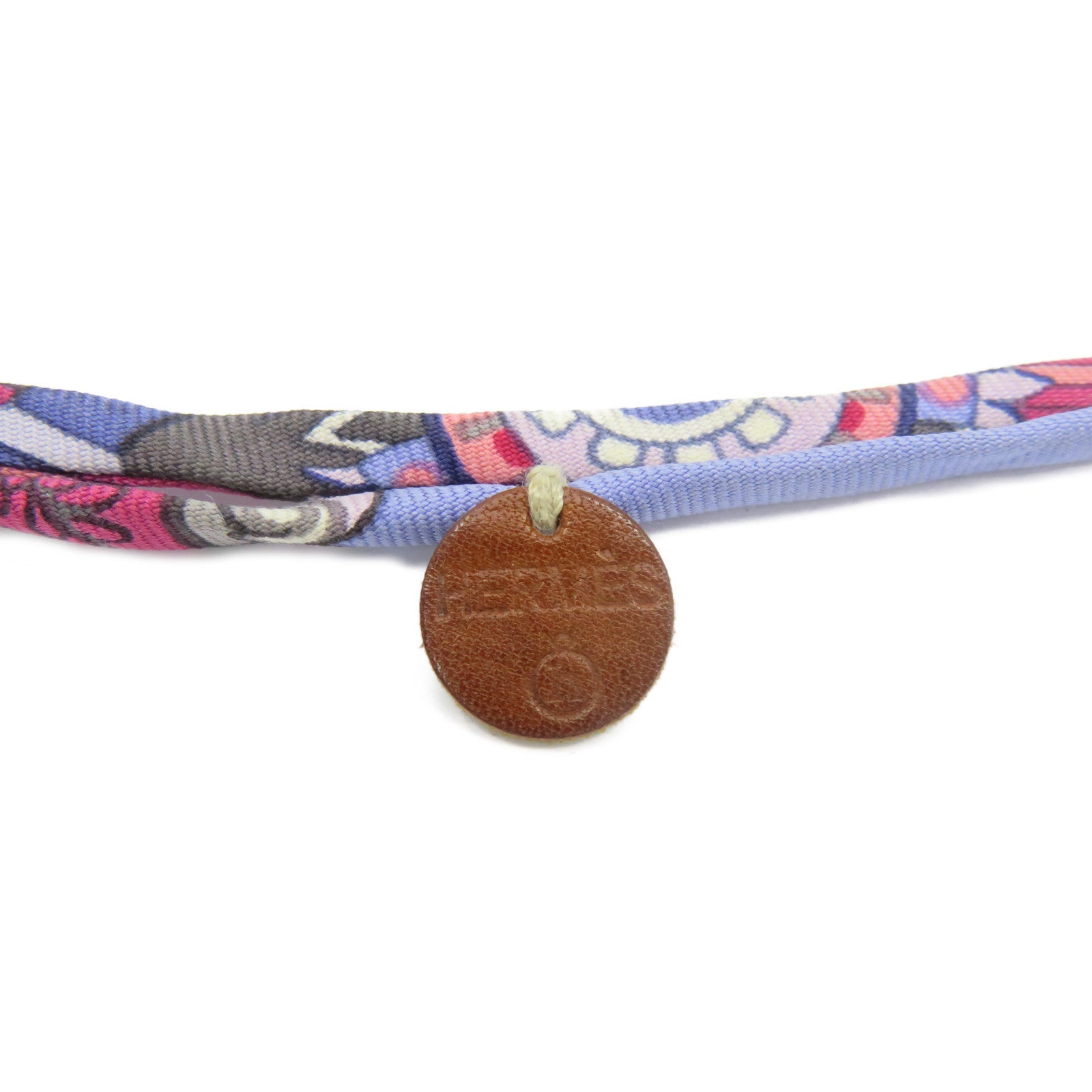HERMES [Sharp Discount] Scarf Charm Necklace Necklace / Ornament Color