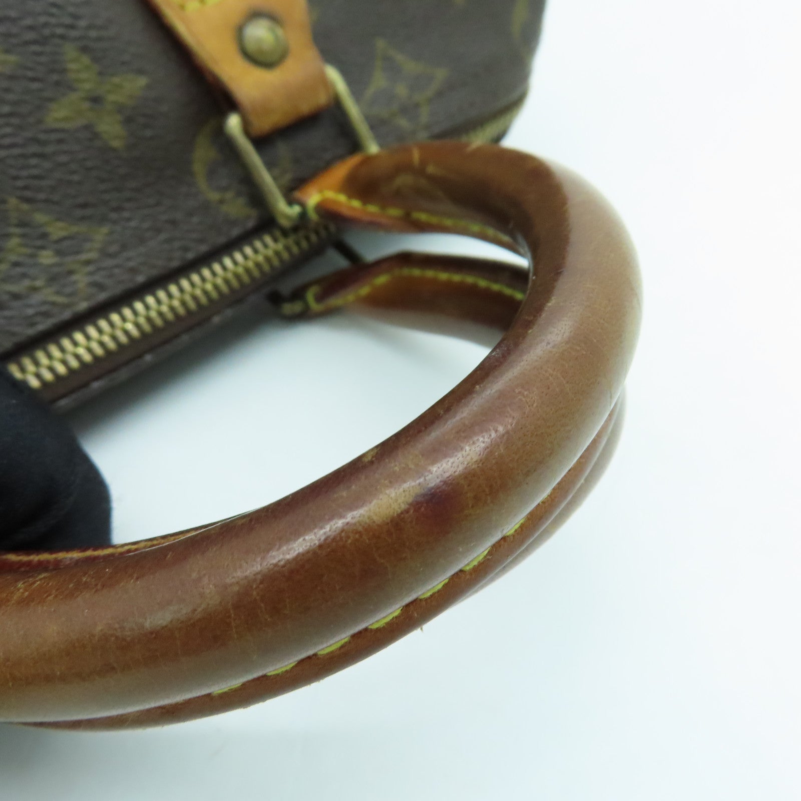 LOUIS VUITTON Monogram Speedy 25金扣手挽袋啡色