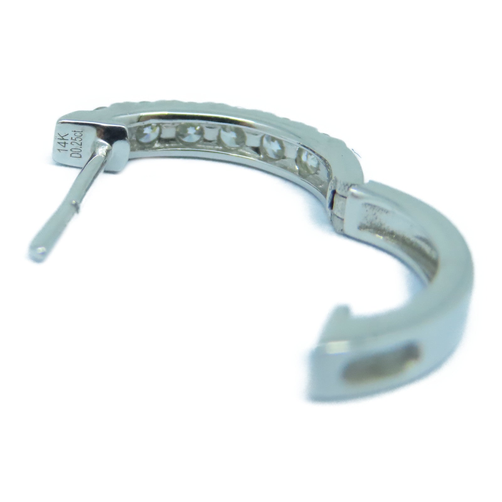 JEWELRY 【激減優惠】14K白金Earrings 2.05g 0.50ct鑽石耳環