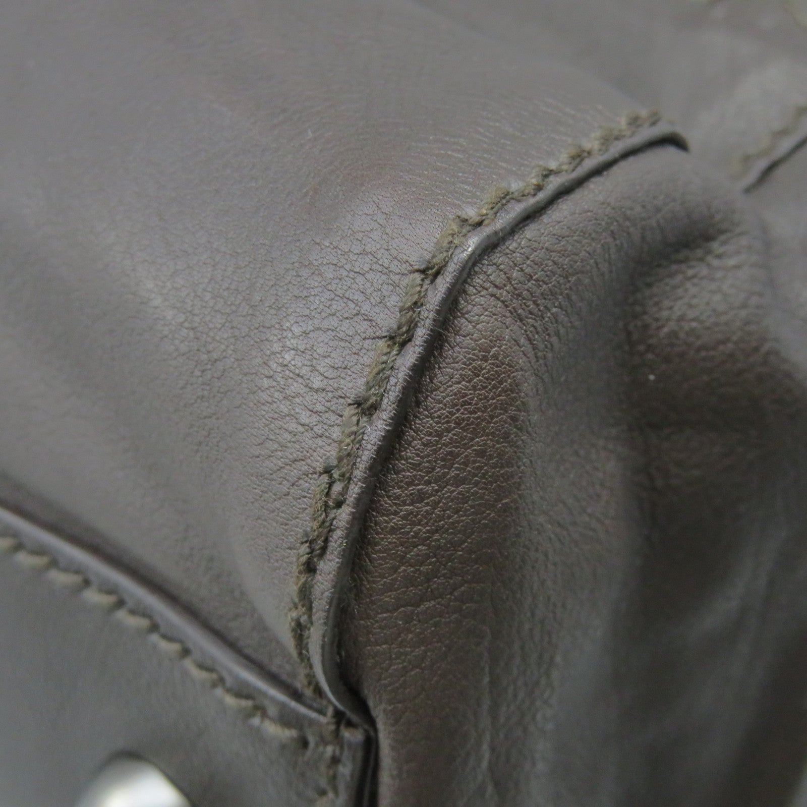 BOTTEGA VENETA 牛皮皮革2Way Shoulder Bag手挽肩背兩用袋啡色