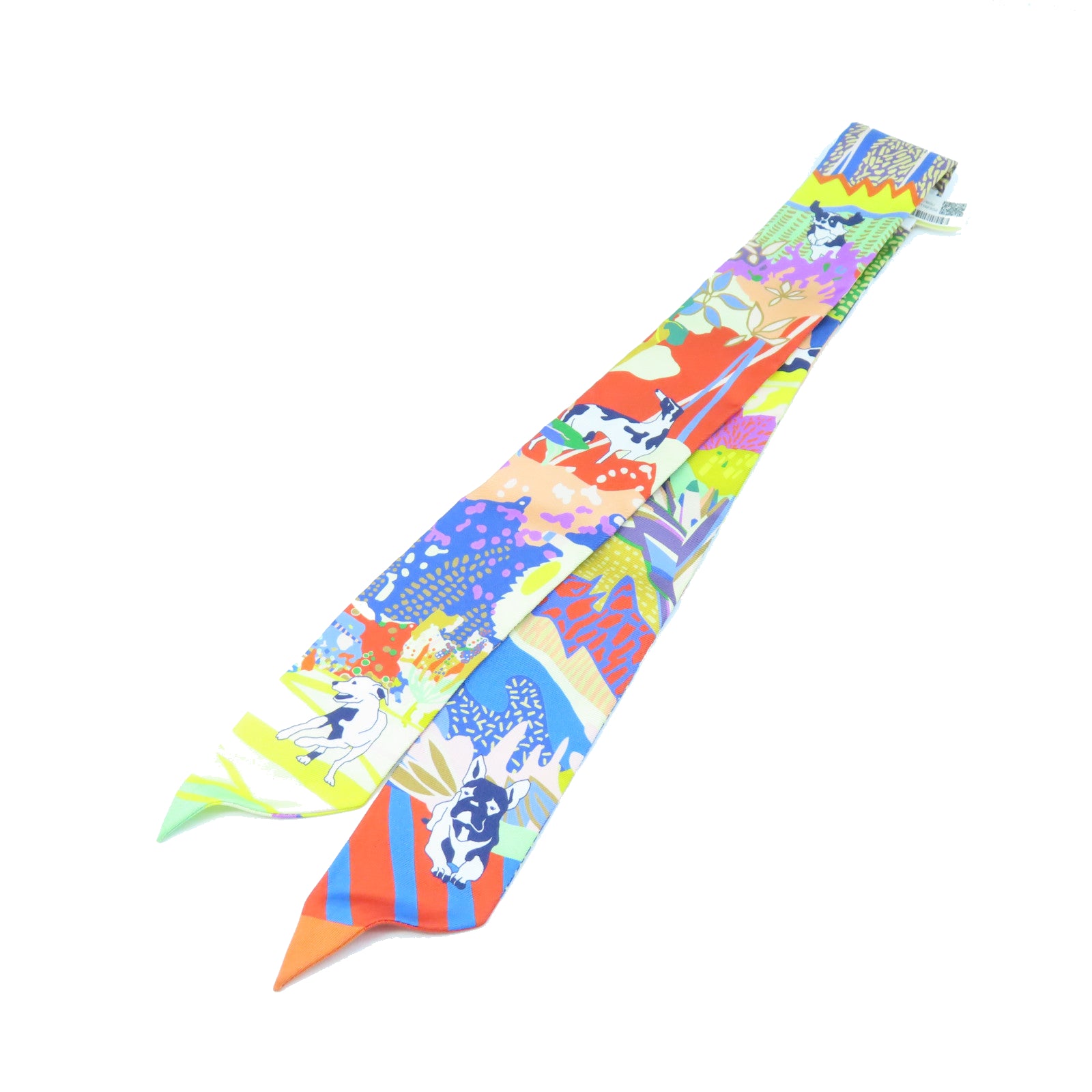 HERMES 絲質Twilly絲巾多色
