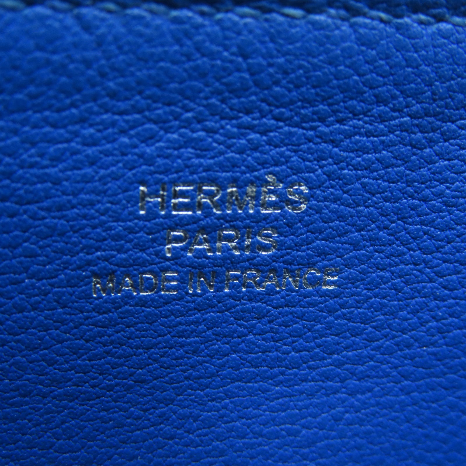 HERMES Swift皮革Carre Pocket Pouch銀扣手拿包啡色/藍色/黃色
