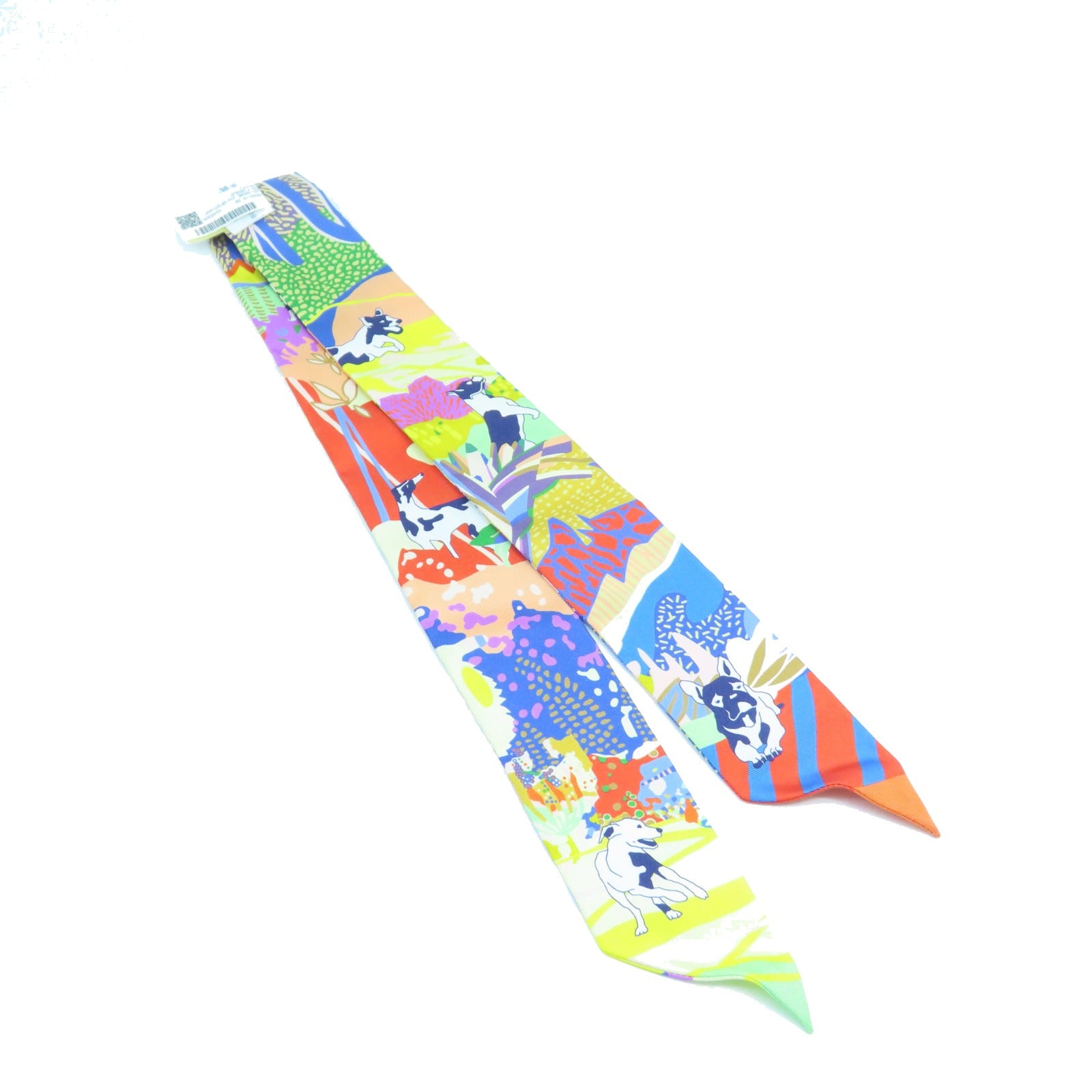 HERMES 絲質Twilly絲巾多色