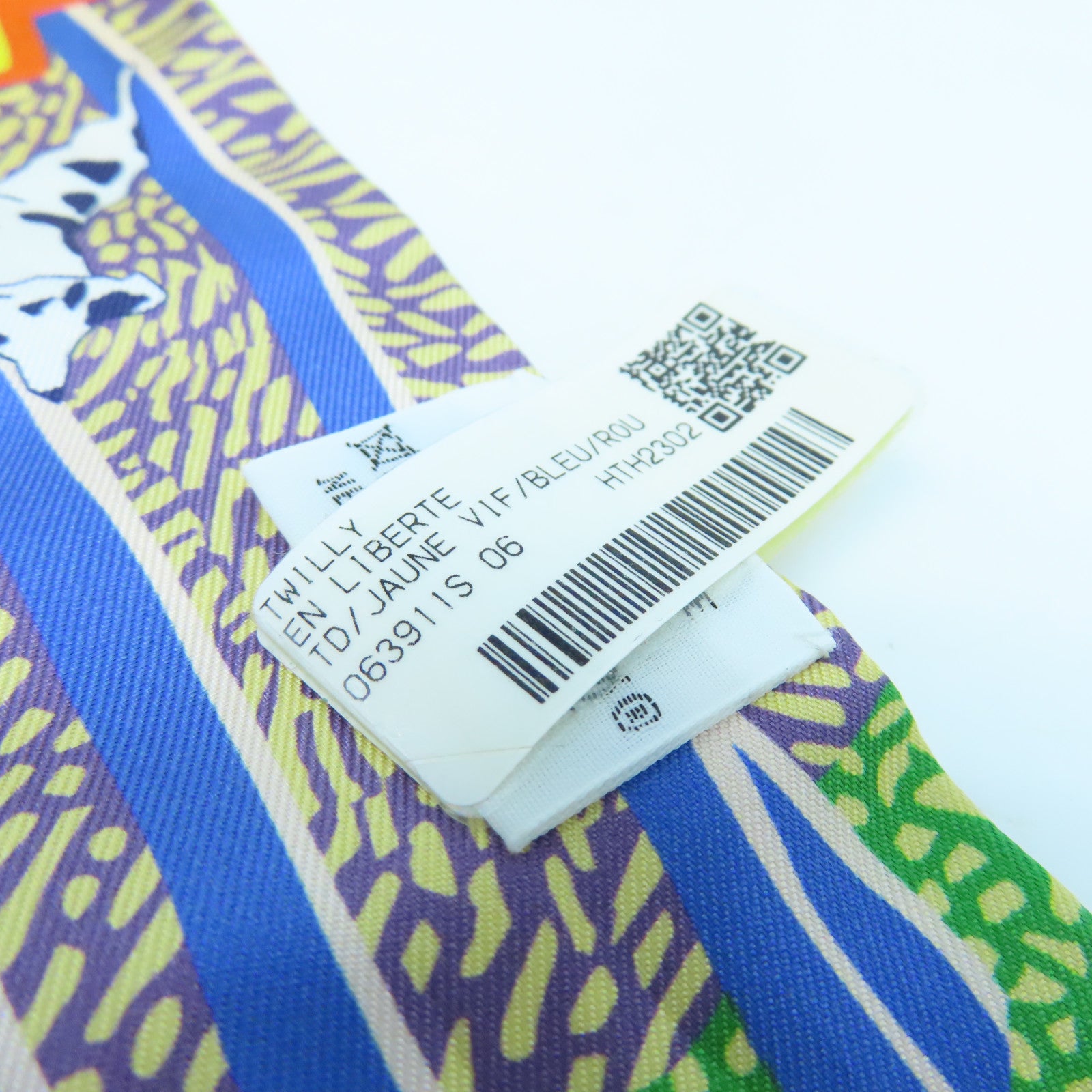 HERMES 絲質Twilly絲巾多色