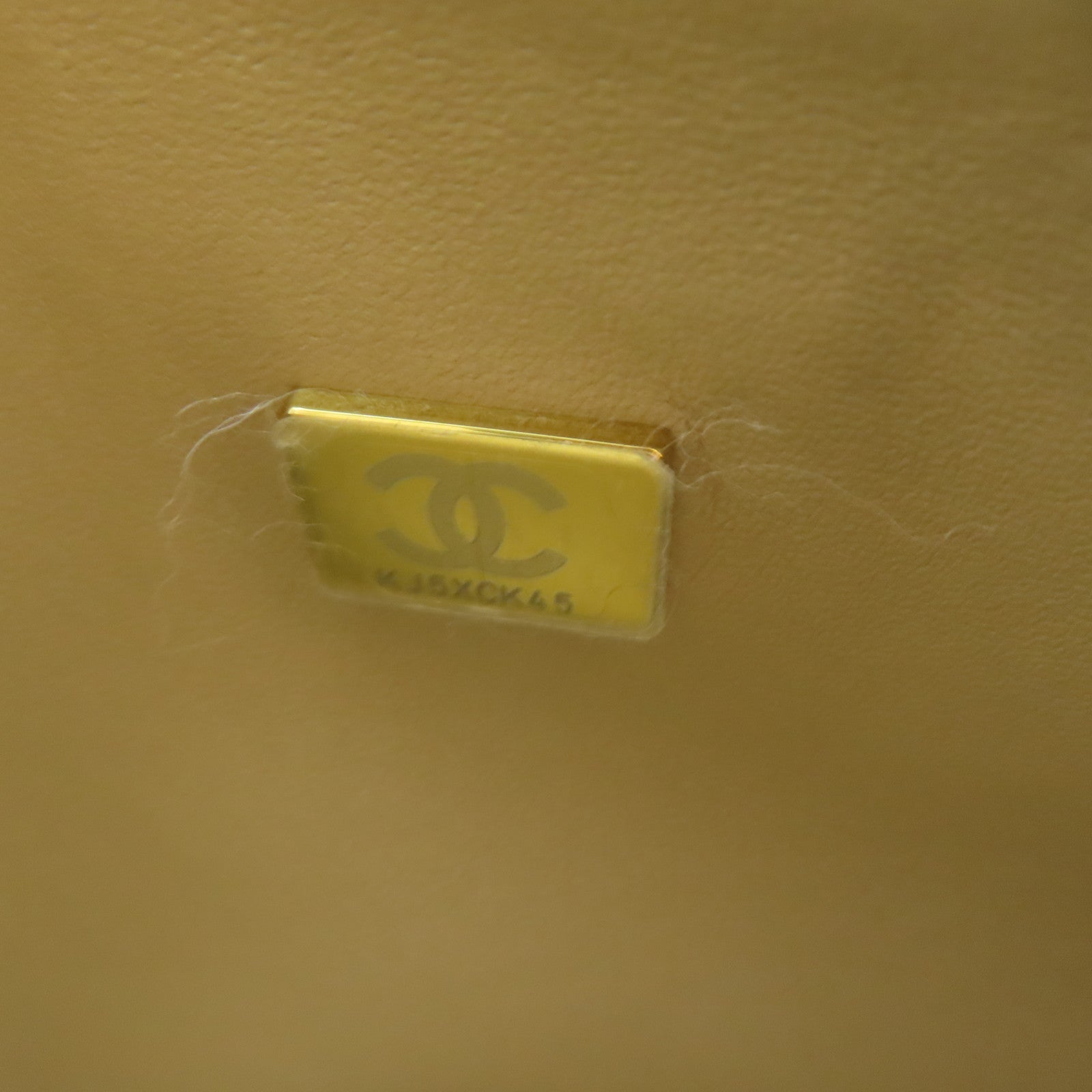 CHANEL 菱格Caviar皮革Classic Flap金扣鏈帶肩背袋啡色