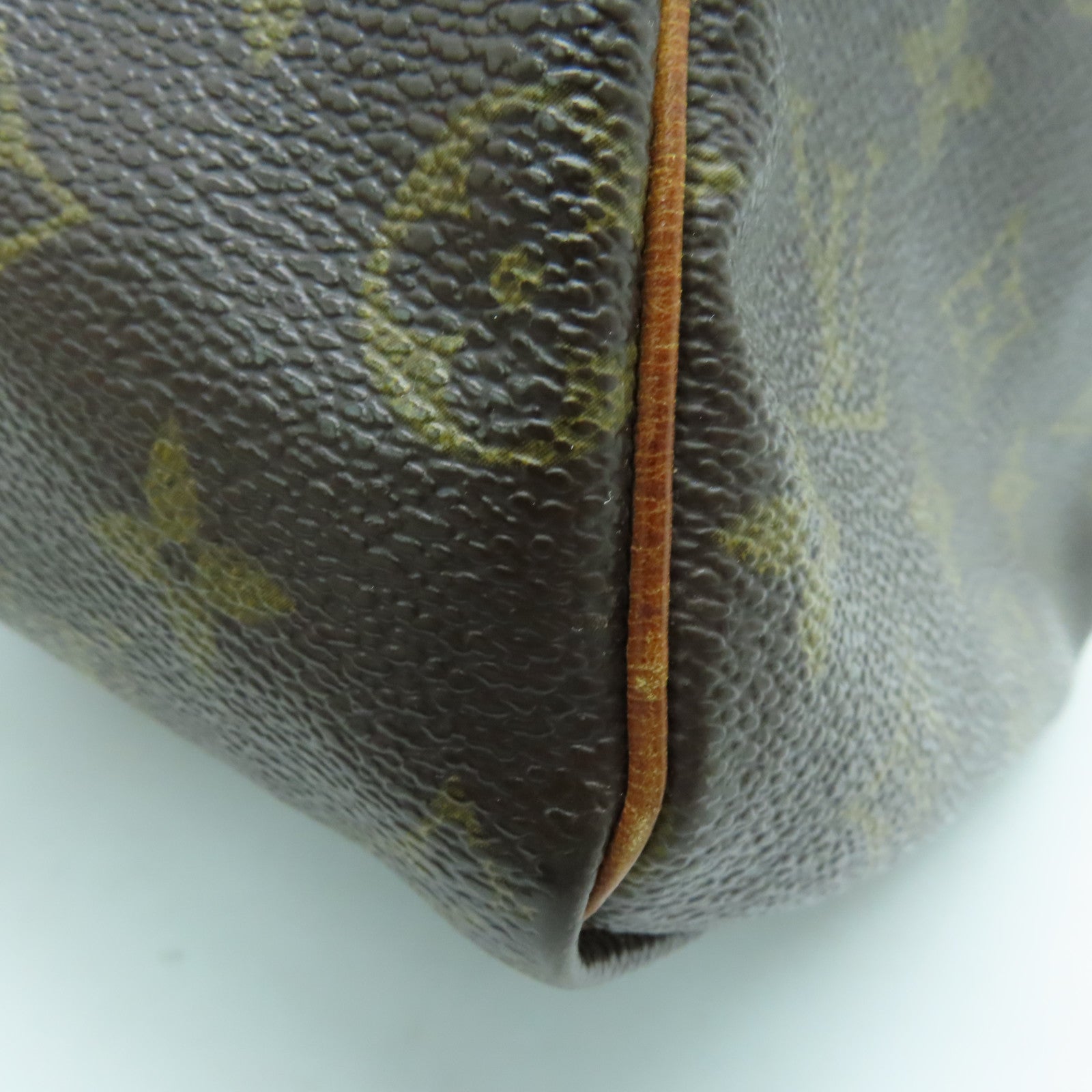 LOUIS VUITTON Monogram Speedy 25金扣手挽袋啡色