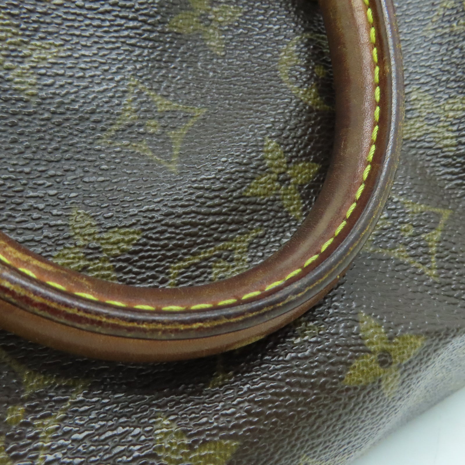 LOUIS VUITTON Monogram Speedy 25金扣手挽袋啡色