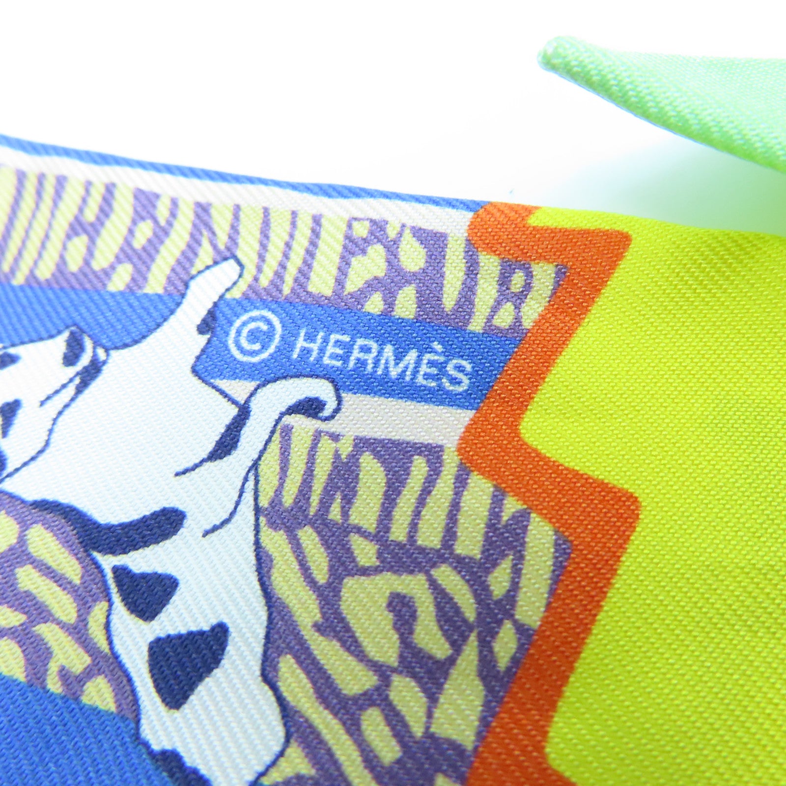 HERMES 絲質Twilly絲巾多色
