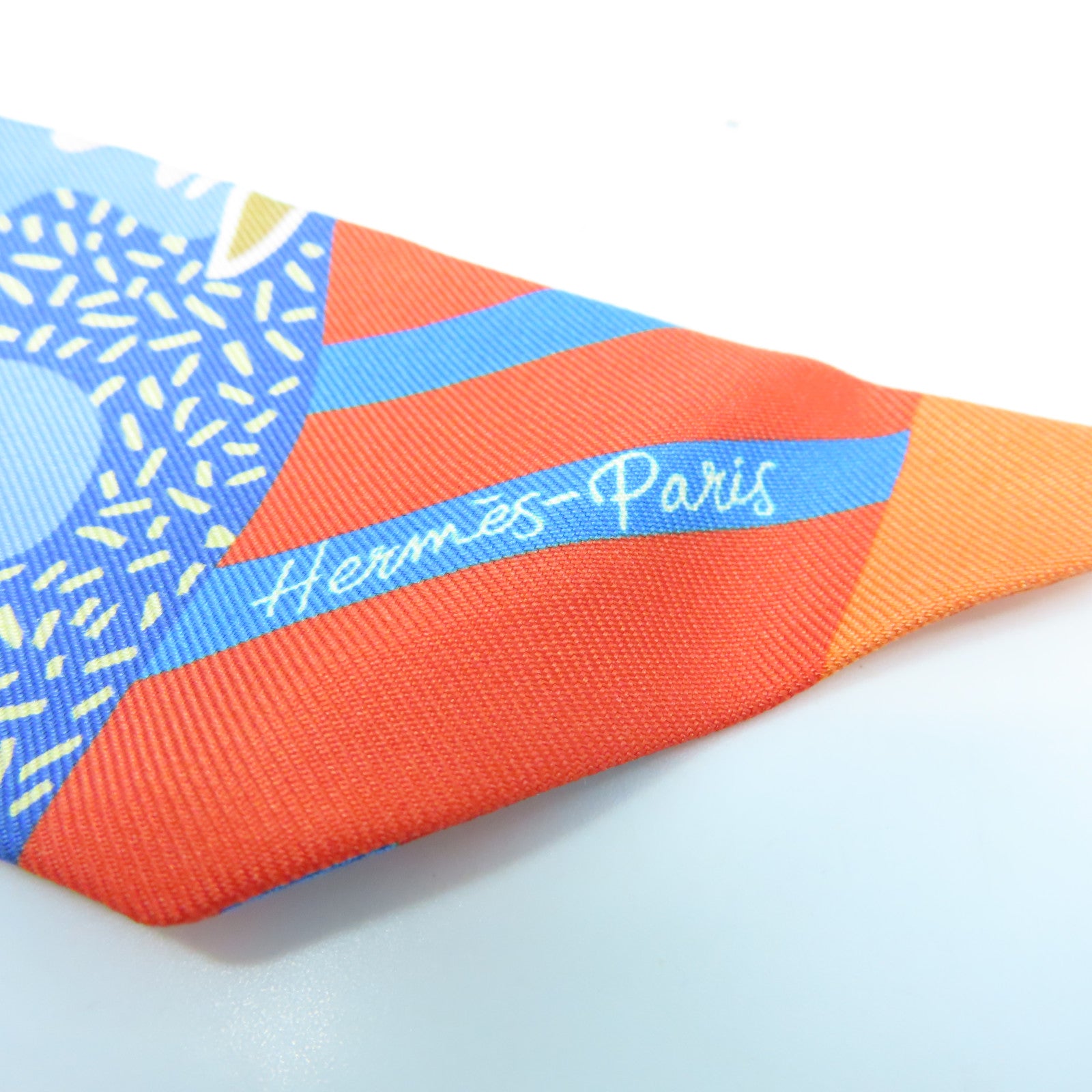 HERMES 絲質Twilly絲巾多色