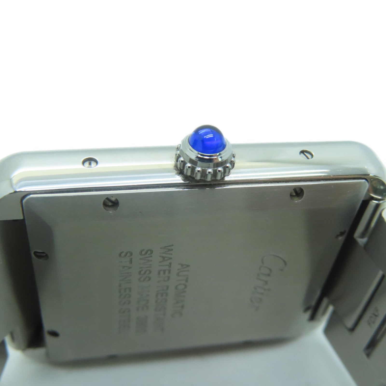 CARTIER Tank Solo不鏽鋼手錶自動機芯灰色