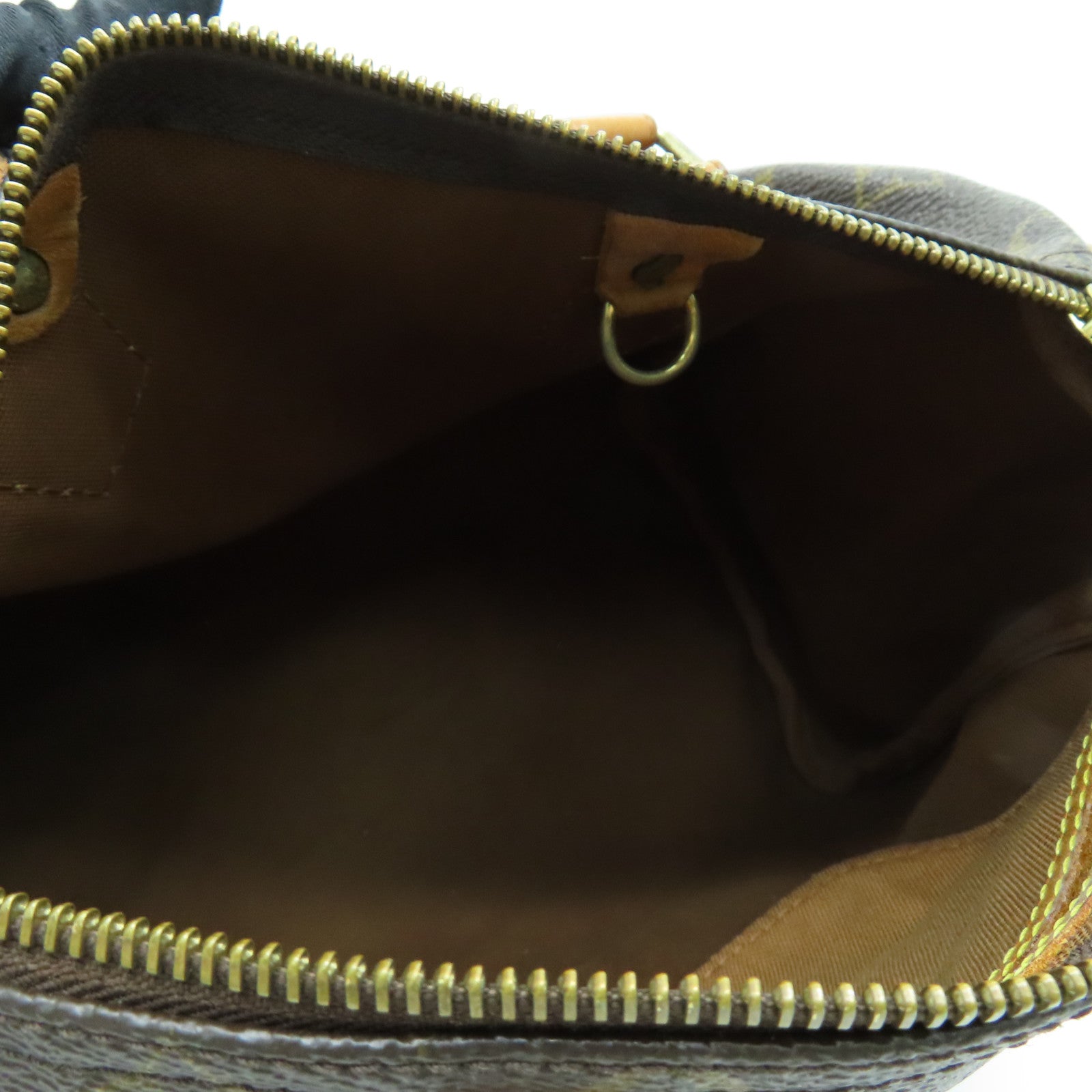 LOUIS VUITTON Monogram Speedy 25金扣手挽袋啡色