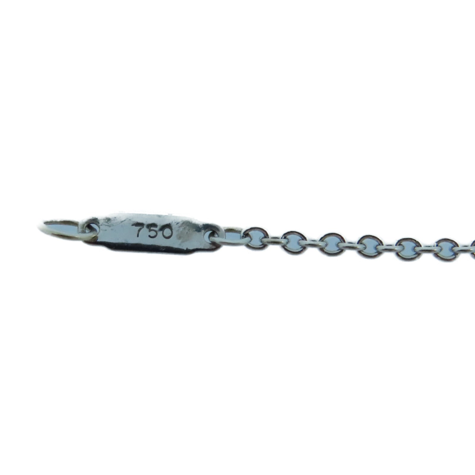 TIFFANY＆CO 18K白金Atlas Necklace項鍊