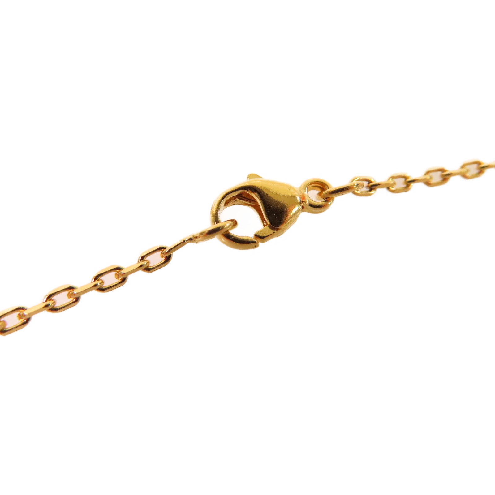 HERMES 金屬/琺瑯Mini Pop Necklace項鏈黑色/金色