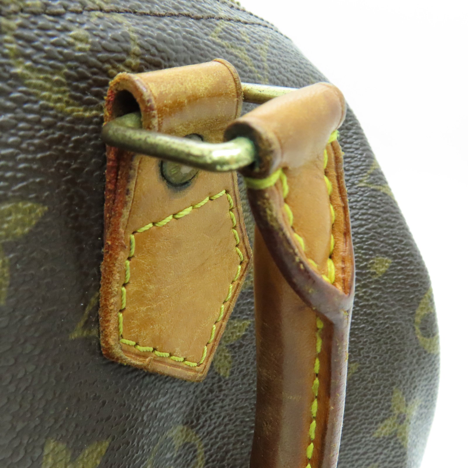 LOUIS VUITTON Monogram Speedy 25金扣手挽袋啡色