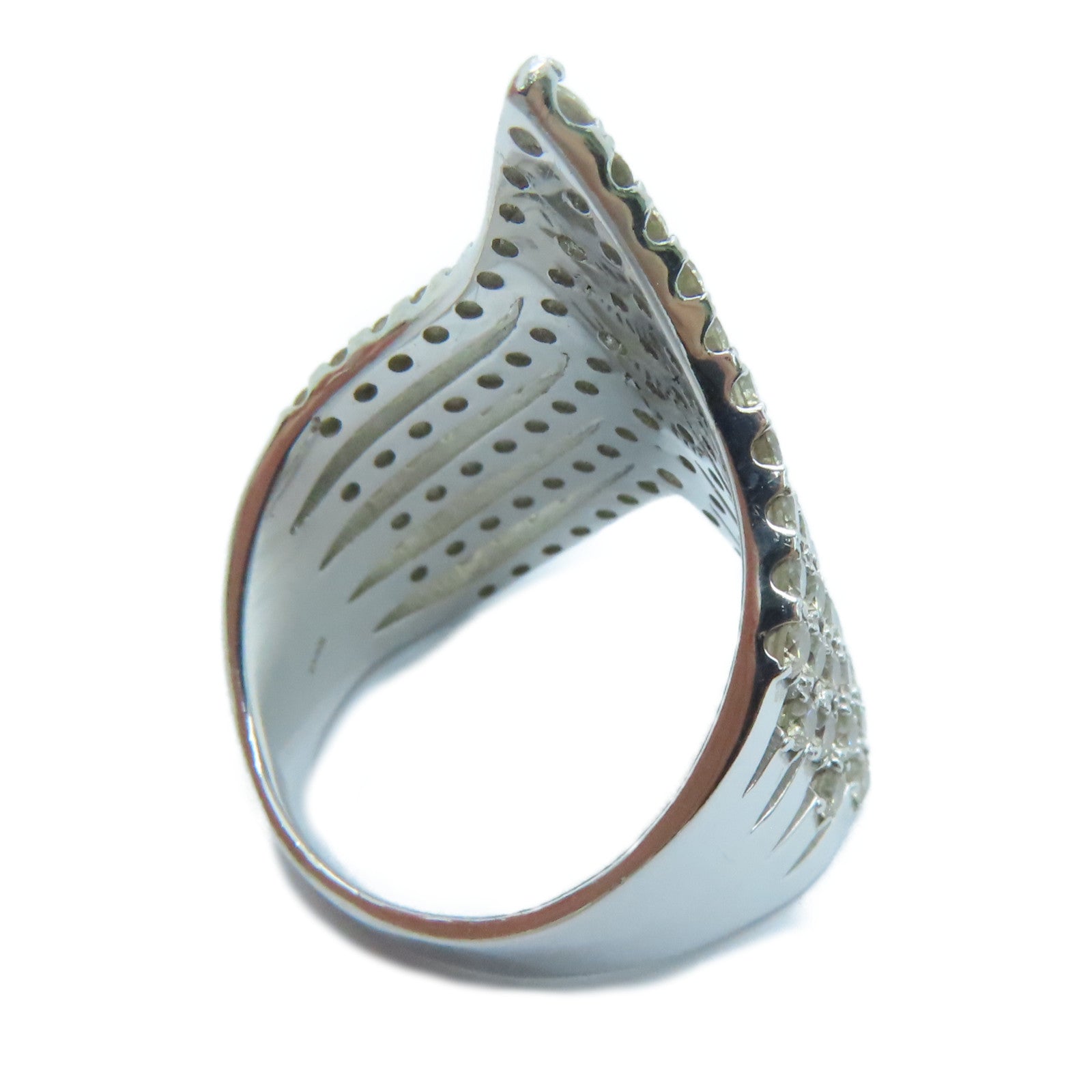 JEWELRY 18K白金Diamond Ring 2.00ct钻石戒指US#6.5