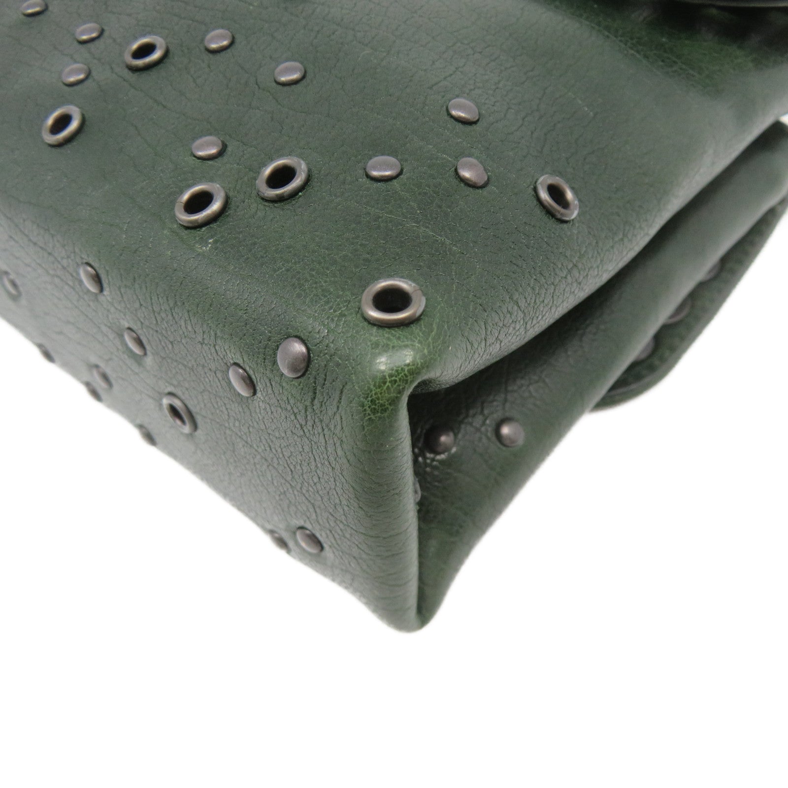 BOTTEGA VENETA 【激減優惠】牛皮皮革Shoulder Bag肩背袋綠色