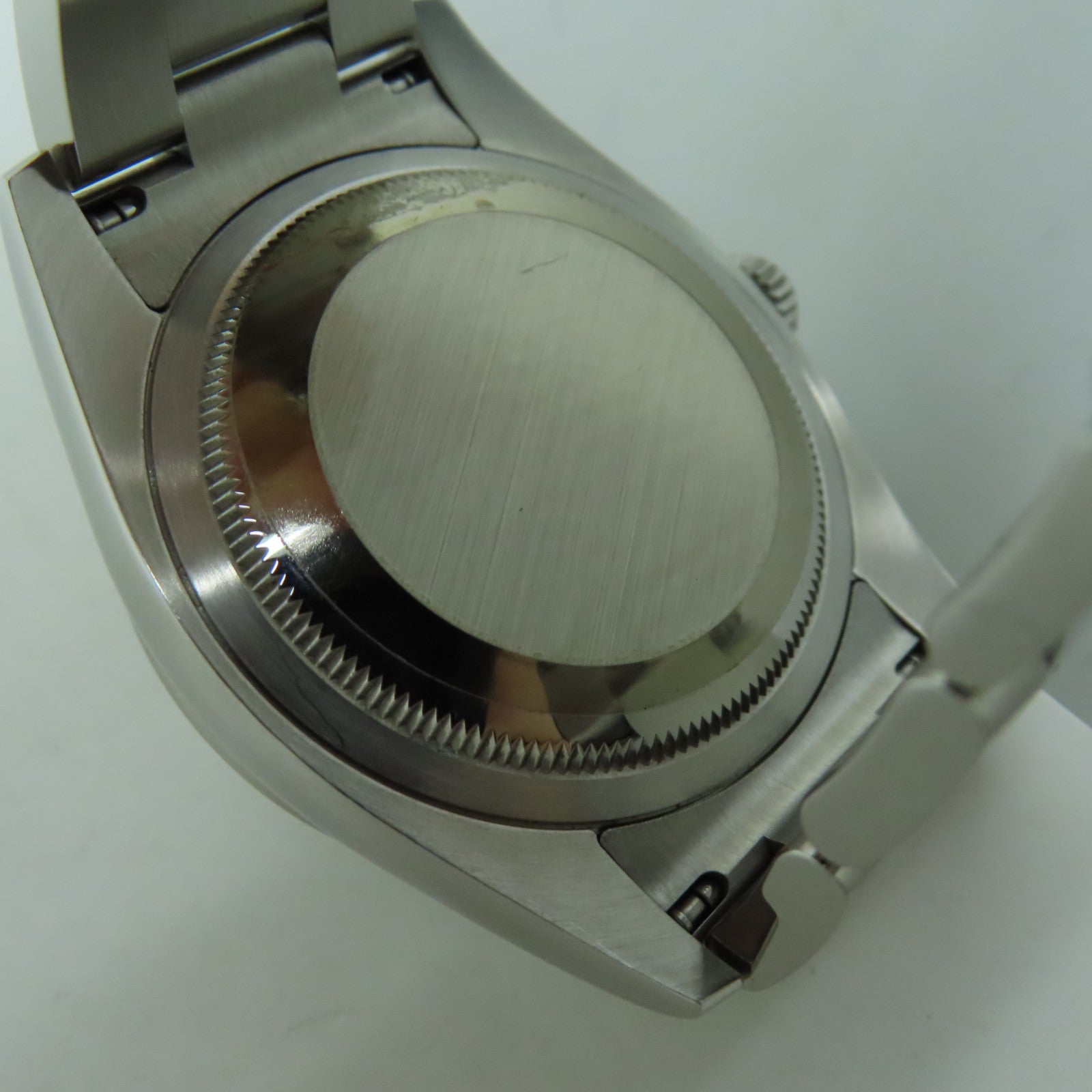 ROLEX Oyster Perpetual Datejust不鏽鋼鑽石手錶自動機芯啡色