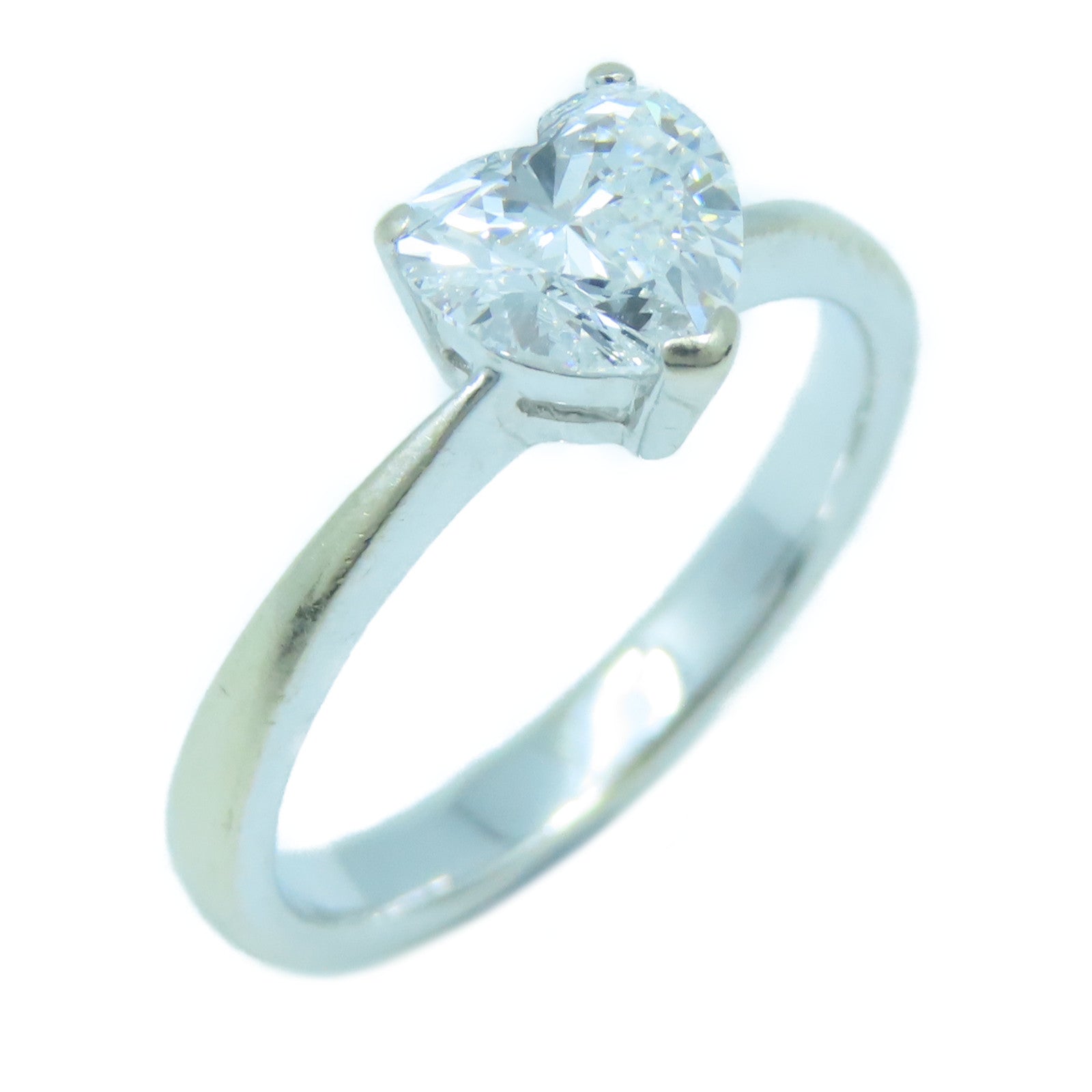 JEWELRY 【激減優惠】18K白金Diamond Ring1.01ct鑽石戒指US#6.5