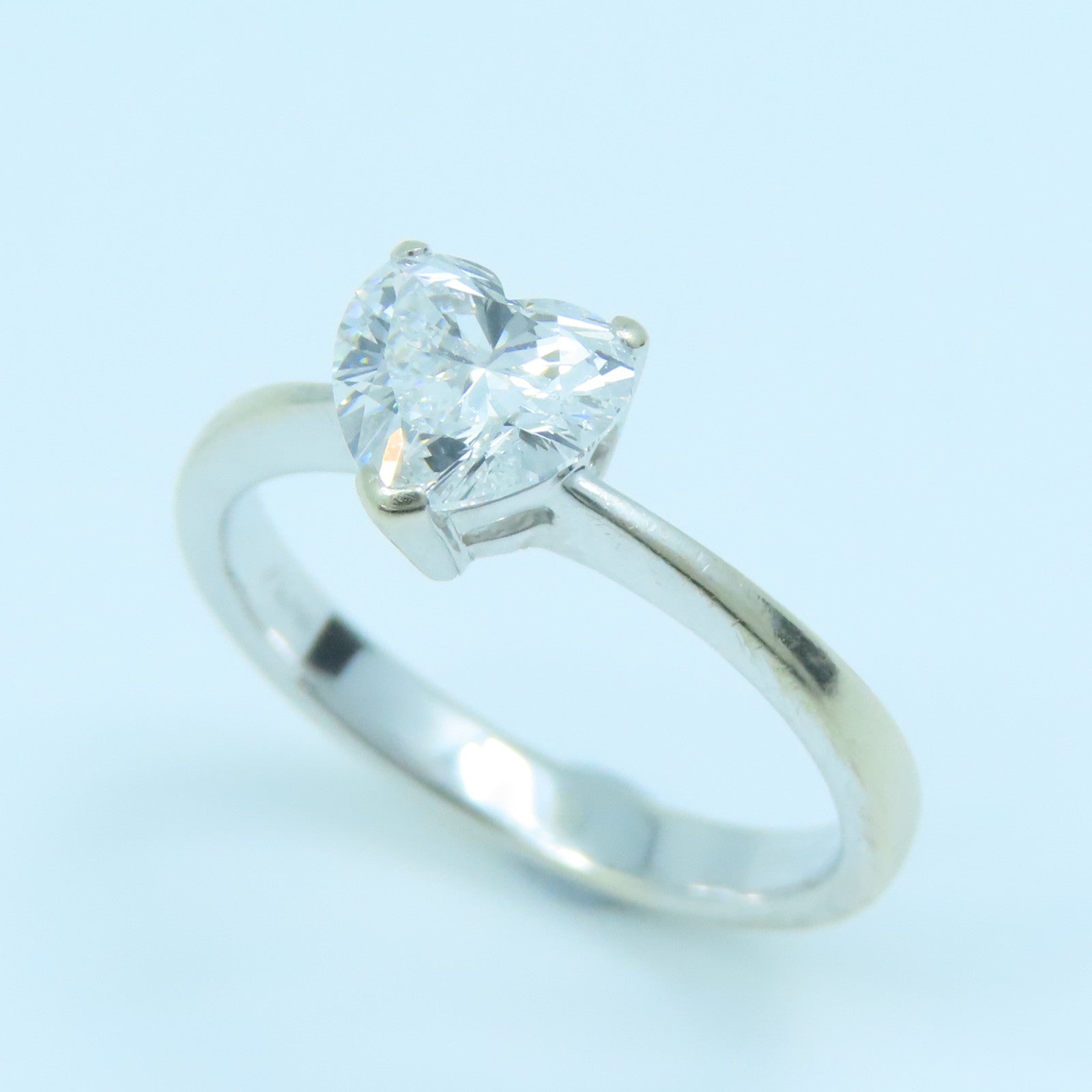 JEWELRY 【激減優惠】18K白金Diamond Ring1.01ct鑽石戒指US#6.5