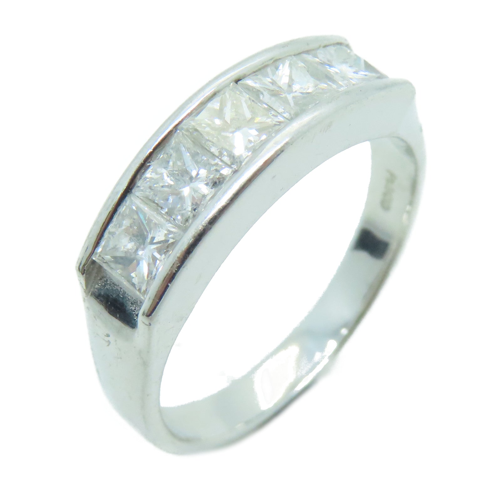 JEWELRY 【激減優惠】18K白金Diamond Ring 1.50ct鑽石戒指US#8.5