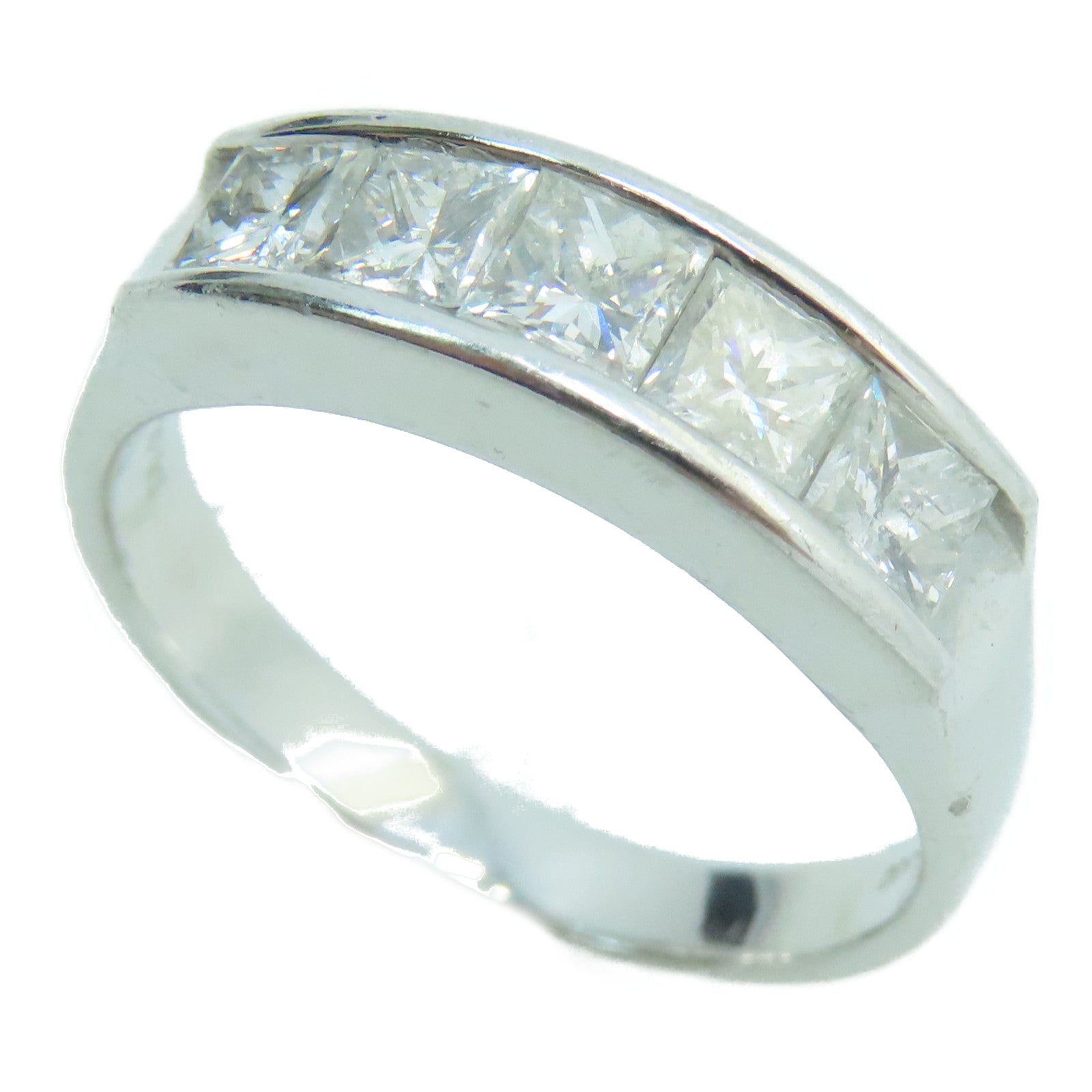 JEWELRY 【激減優惠】18K白金Diamond Ring 1.50ct鑽石戒指US#8.5