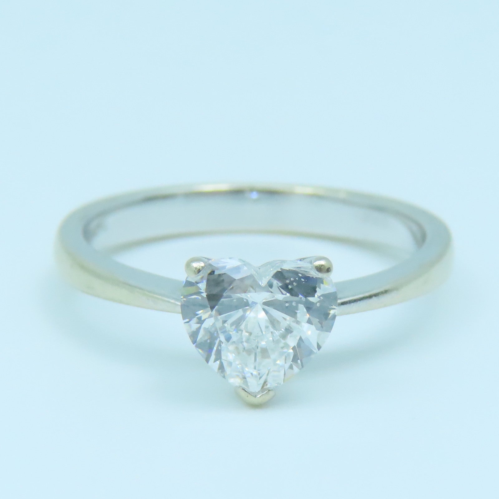 JEWELRY 【激減優惠】18K白金Diamond Ring1.01ct鑽石戒指US#6.5