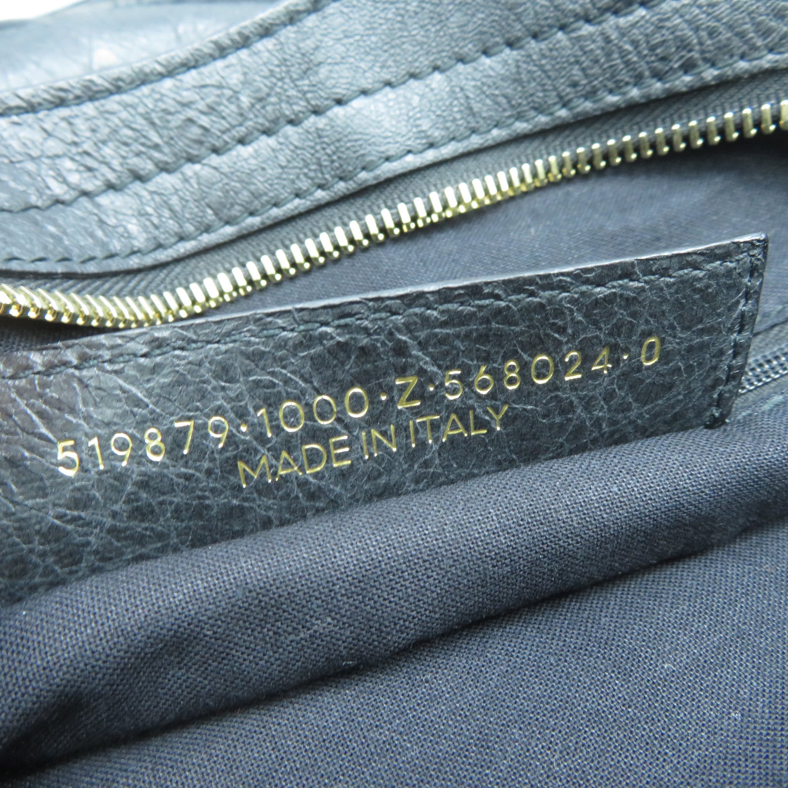 BALENCIAGA 牛皮皮革2 Way Shoulder Bag金扣手挽肩背兩用袋黑色