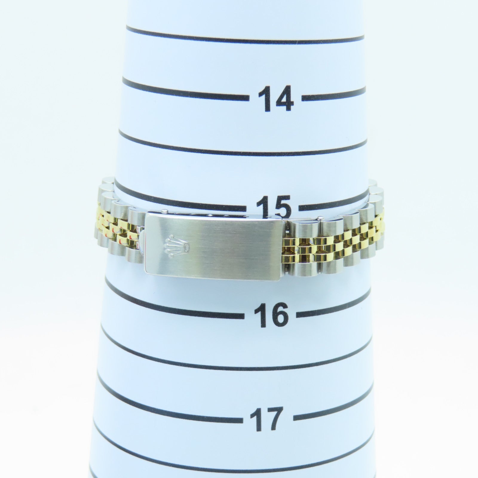 ROLEX Datejust 18K黄金/不锈钢手表石英机芯金色
