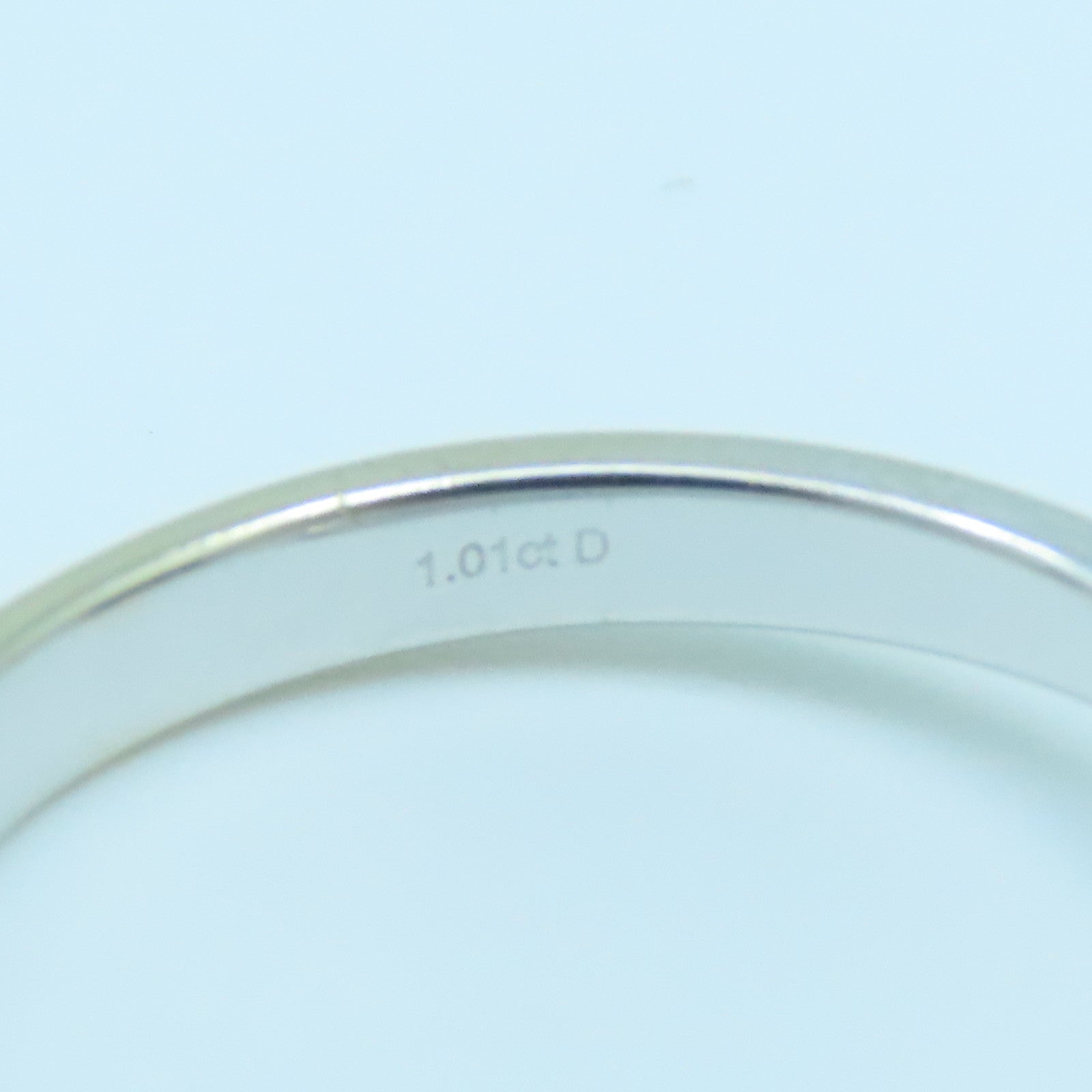 JEWELRY 【激減優惠】18K白金Diamond Ring1.01ct鑽石戒指US#6.5
