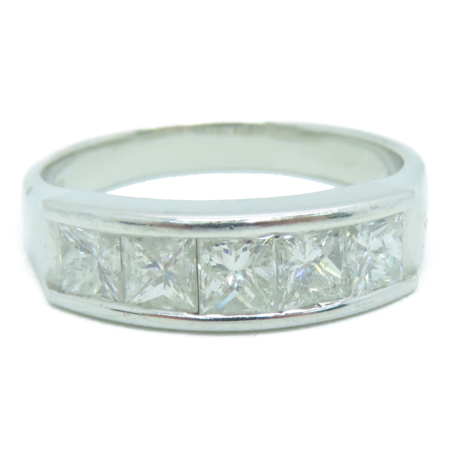 JEWELRY 【激減優惠】18K白金Diamond Ring 1.50ct鑽石戒指US#8.5