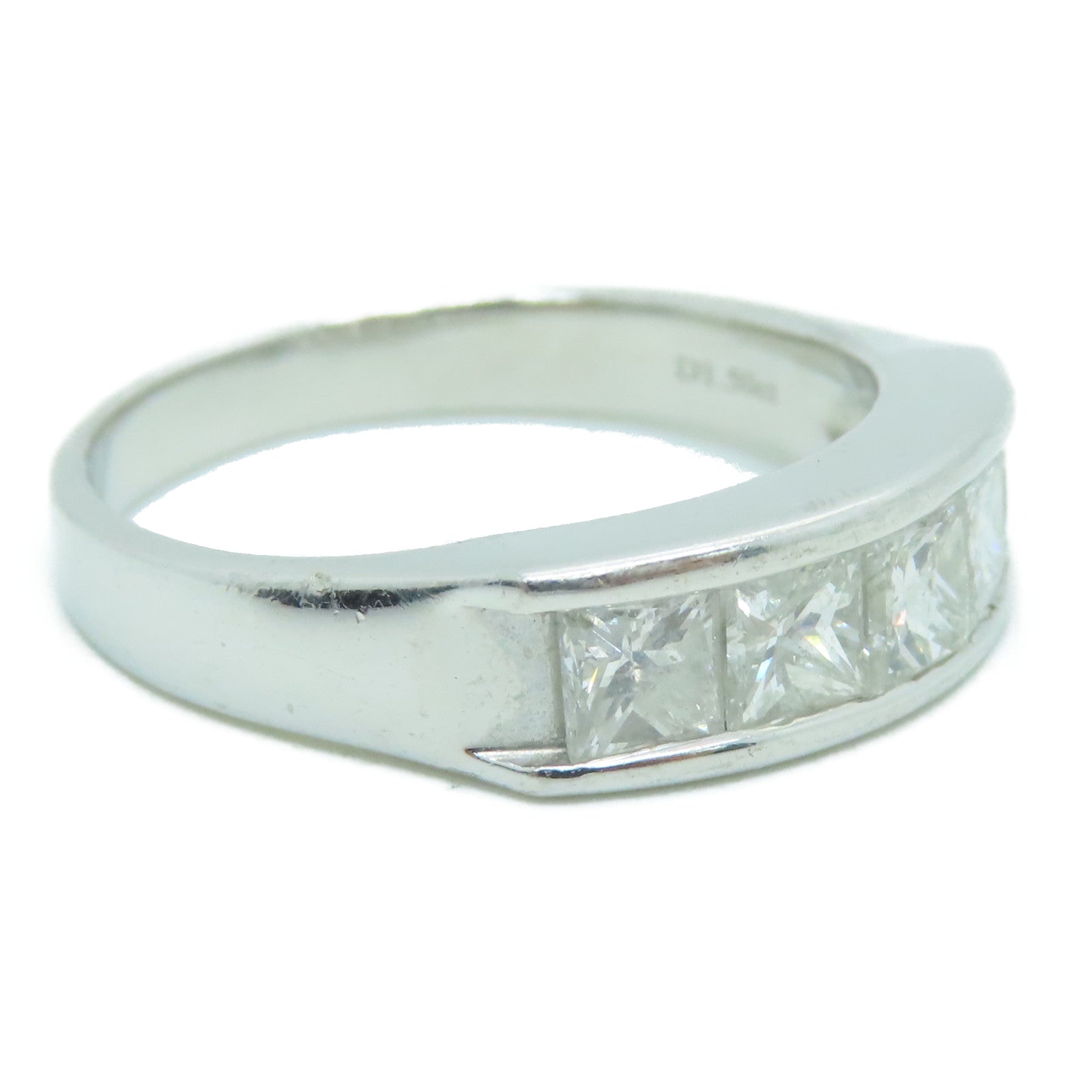 JEWELRY 【激減優惠】18K白金Diamond Ring 1.50ct鑽石戒指US#8.5
