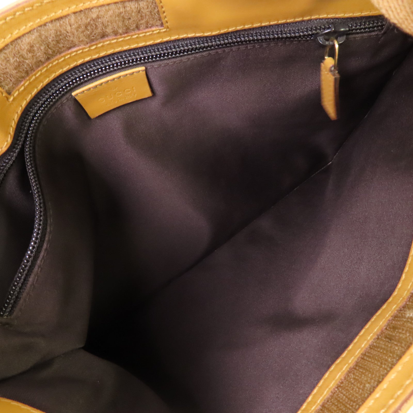 GUCCI GG帆布Shoulder Bag金扣肩背袋啡色