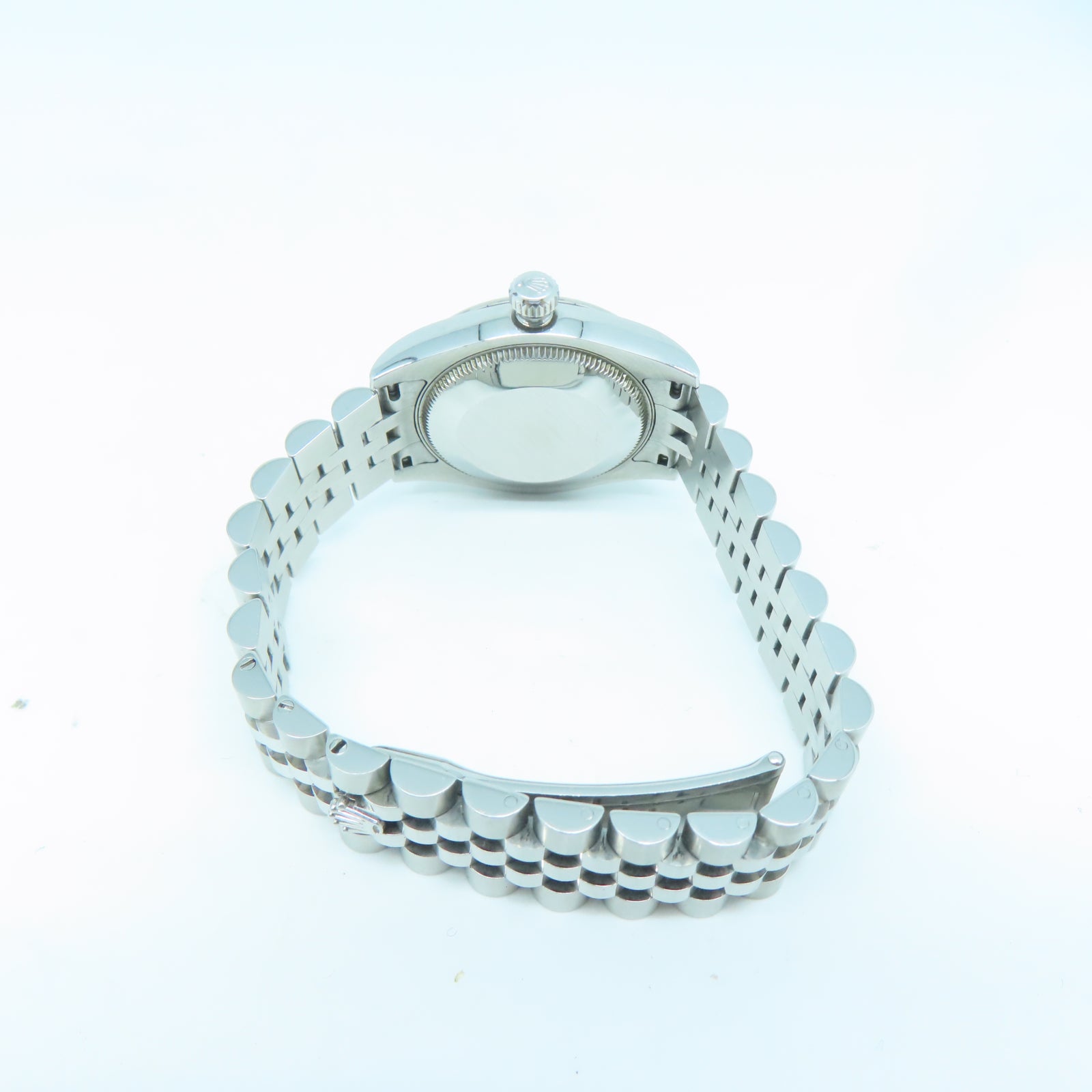 ROLEX Datejust 31mm不鏽鋼/鑽石手錶自動機芯黑色