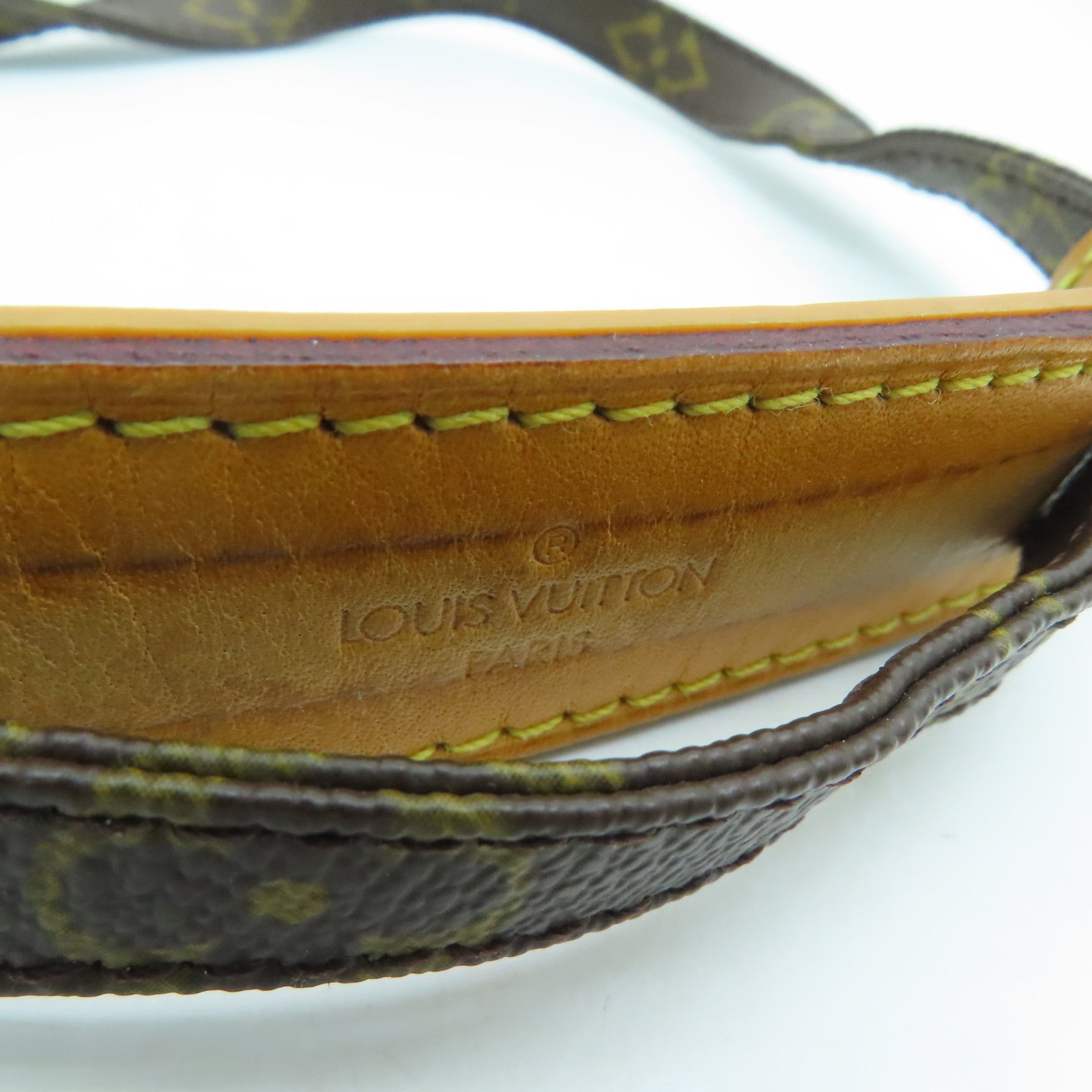 LOUIS VUITTON Monogram Pochette Marly Bandouliere Shoulder Bag金扣肩背袋啡色