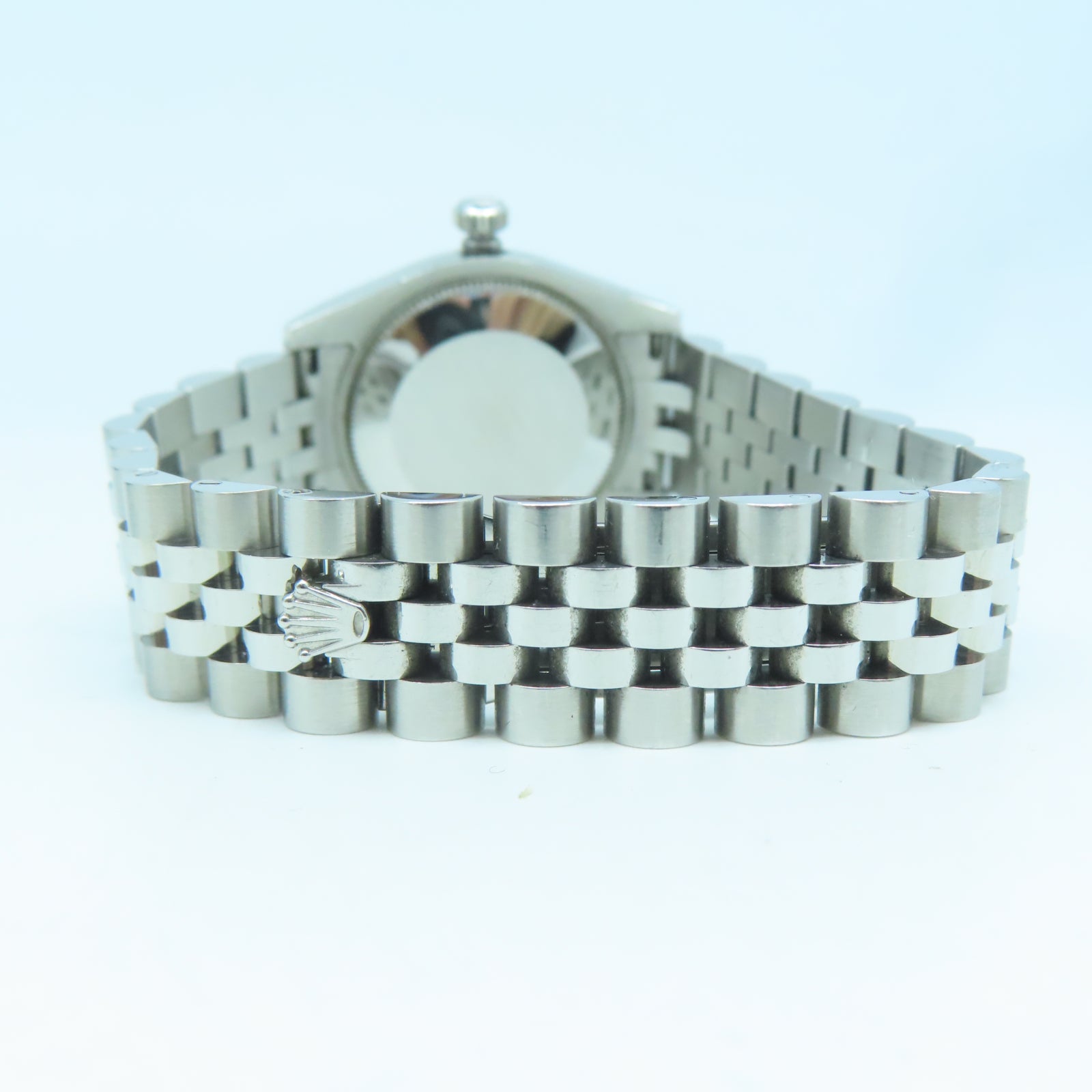 ROLEX Datejust 31mm不鏽鋼/鑽石手錶自動機芯黑色