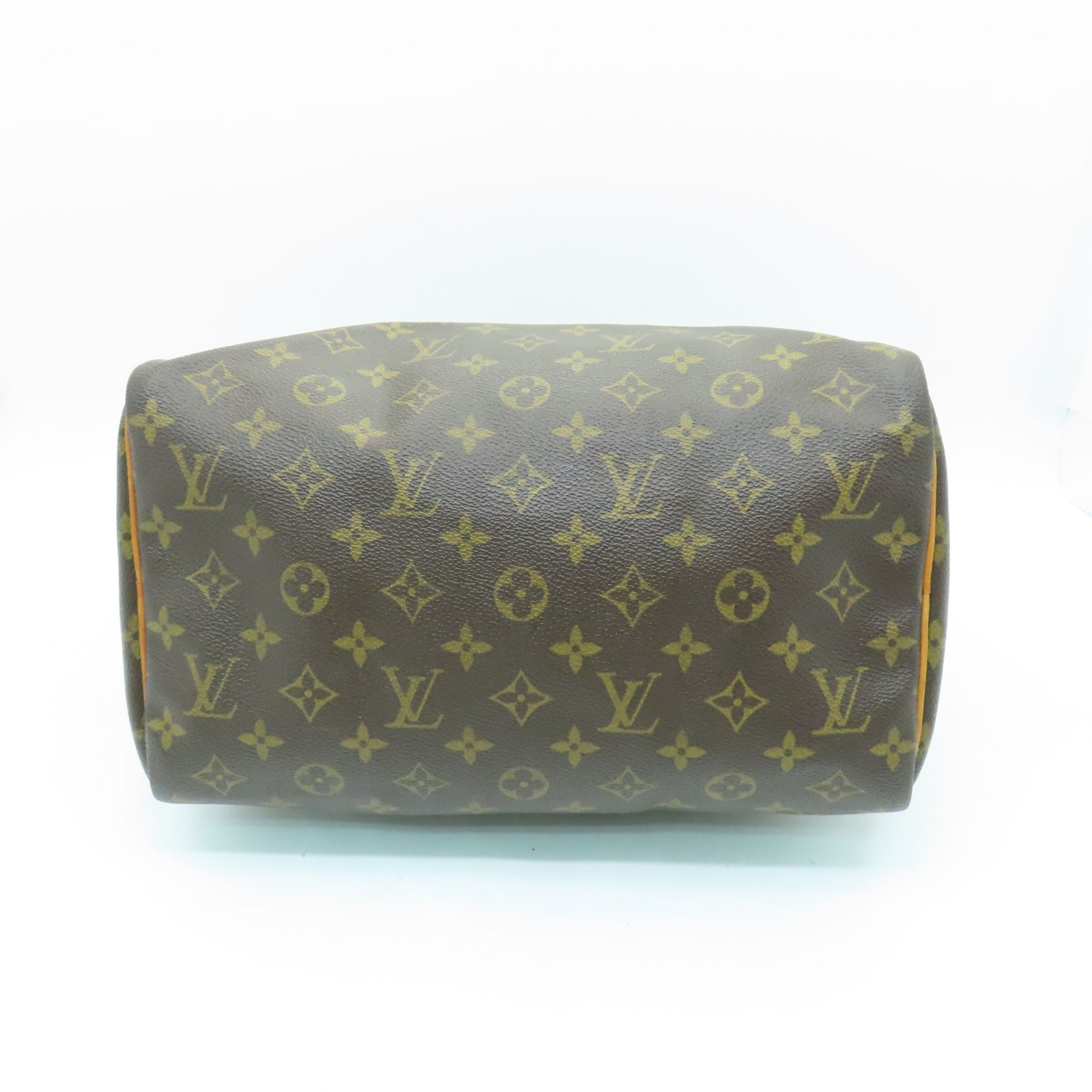 LOUIS VUITTON Monogram Speedy 30金扣手挽袋啡色