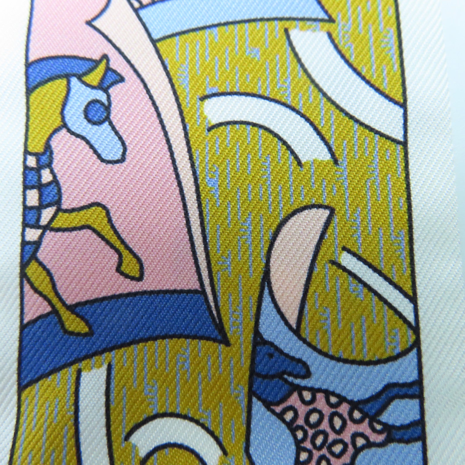 HERMES 絲質Twilly絲巾多色