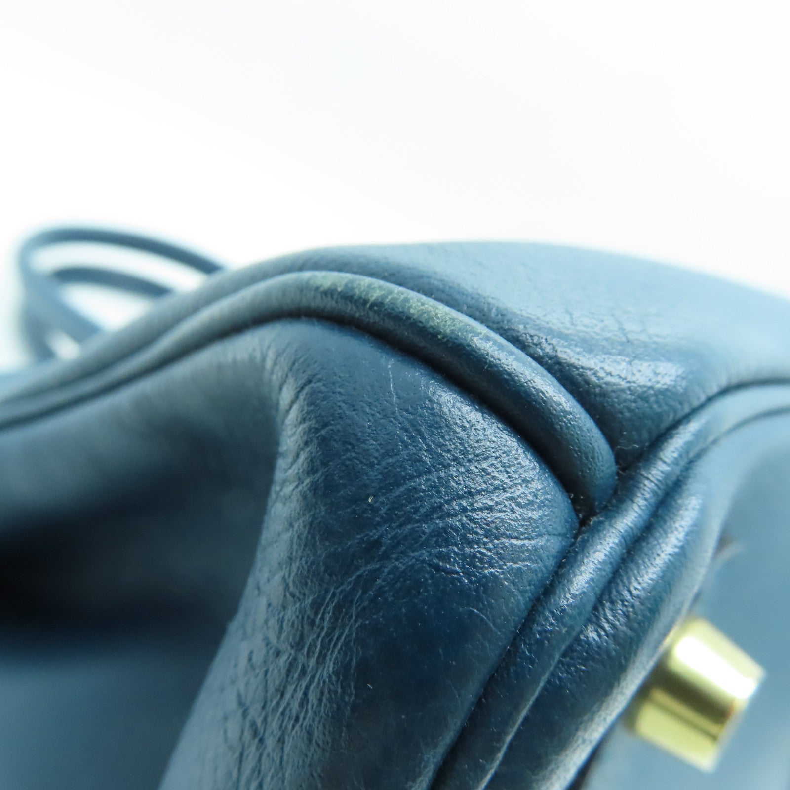 HERMES 【激減優惠】Epsom皮革Birkin 30金扣手挽袋Cobalt藍色