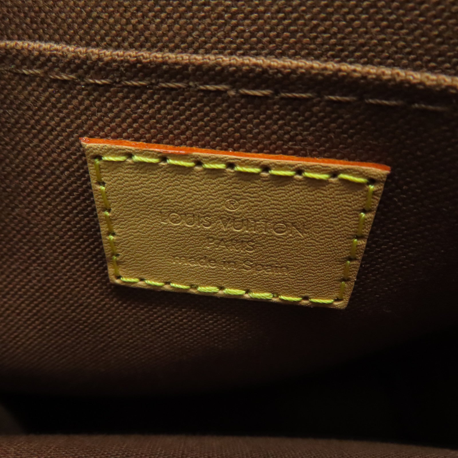 LOUIS VUITTON 【激減優惠】Monogram Petit Sac Plat Shoulder Bag金扣手挽肩背兩用袋啡色