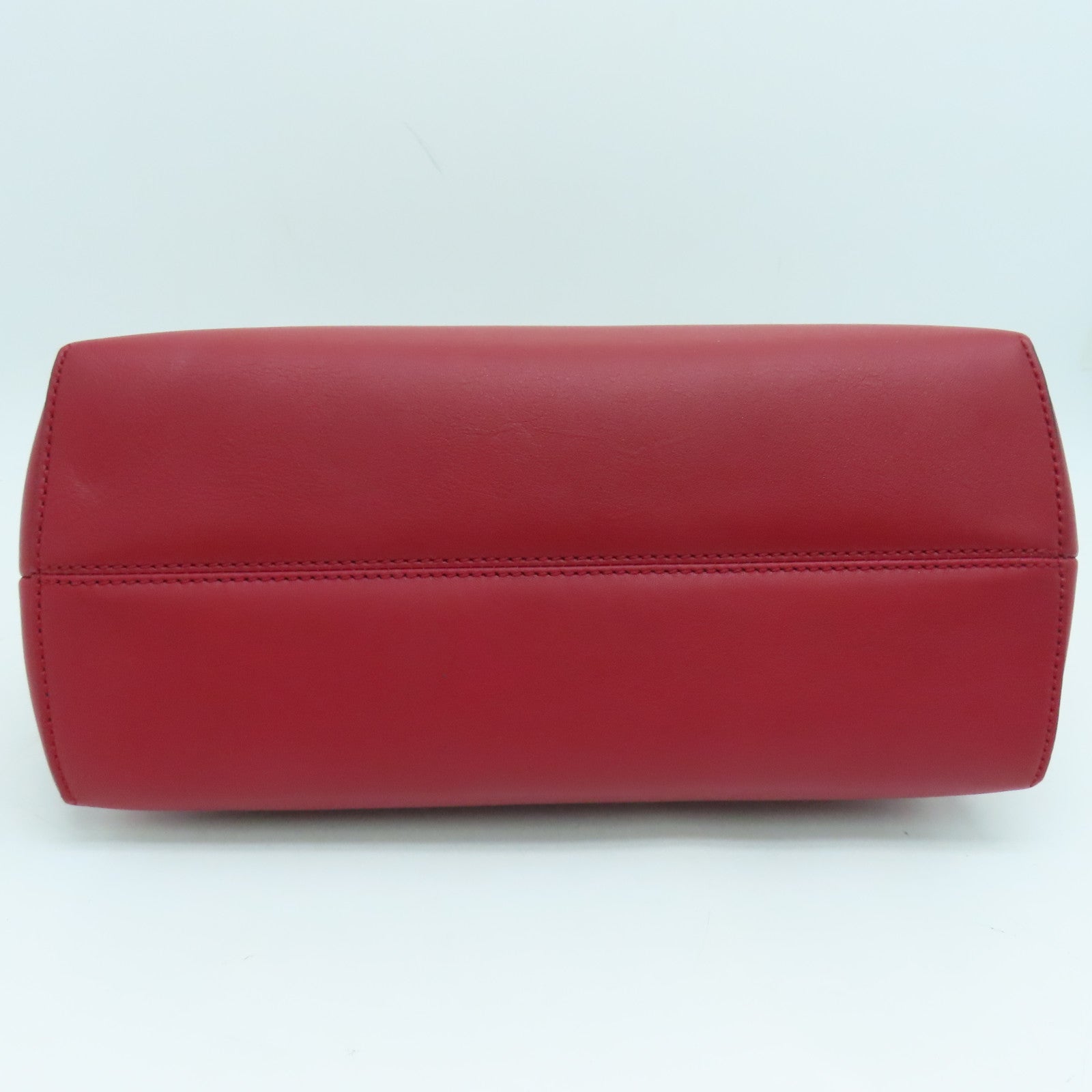 FENDI 牛皮皮革By The Way银扣手挽肩背两用袋红色