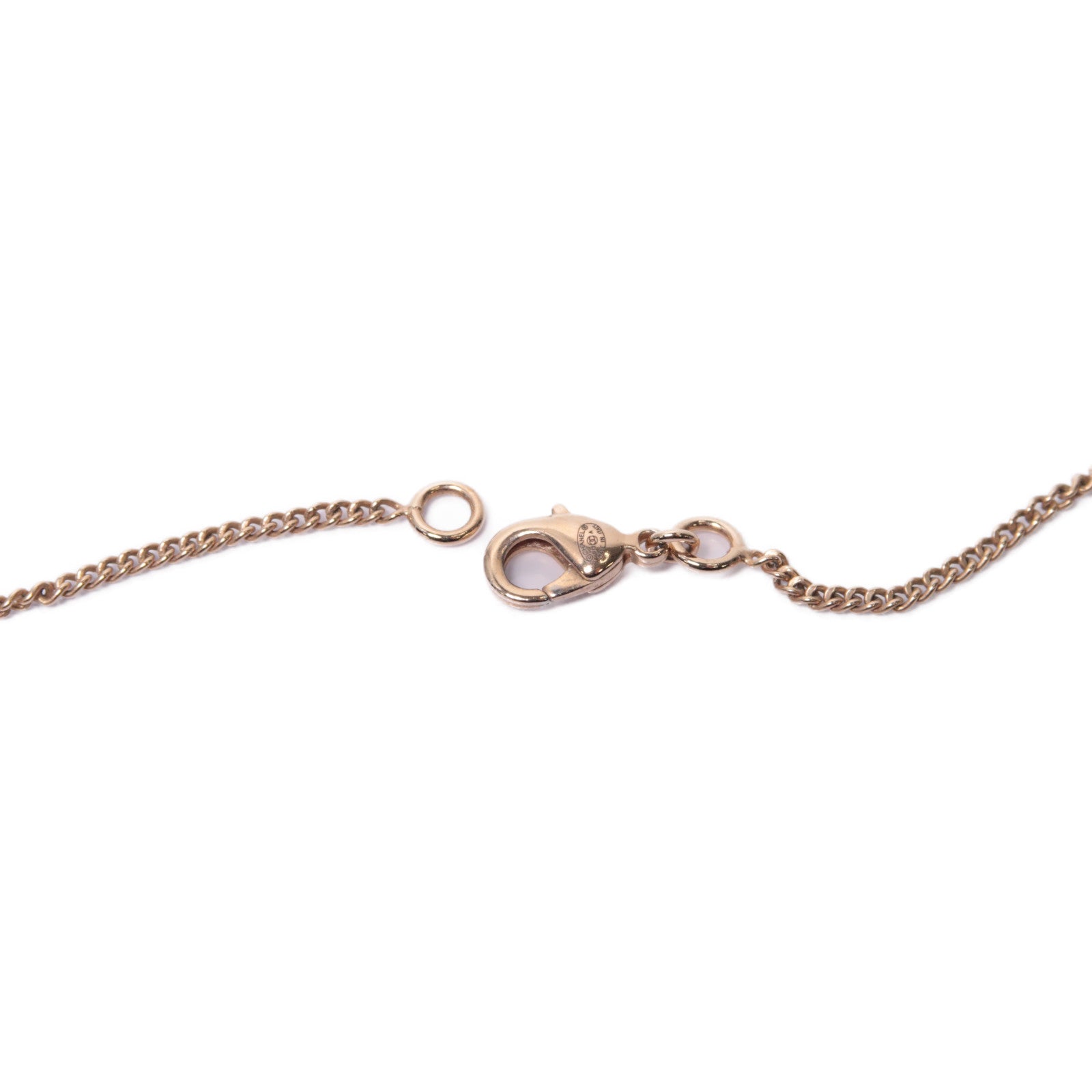 CHANEL PVC/金屬Necklace項鍊粉紅色/紫色/金色