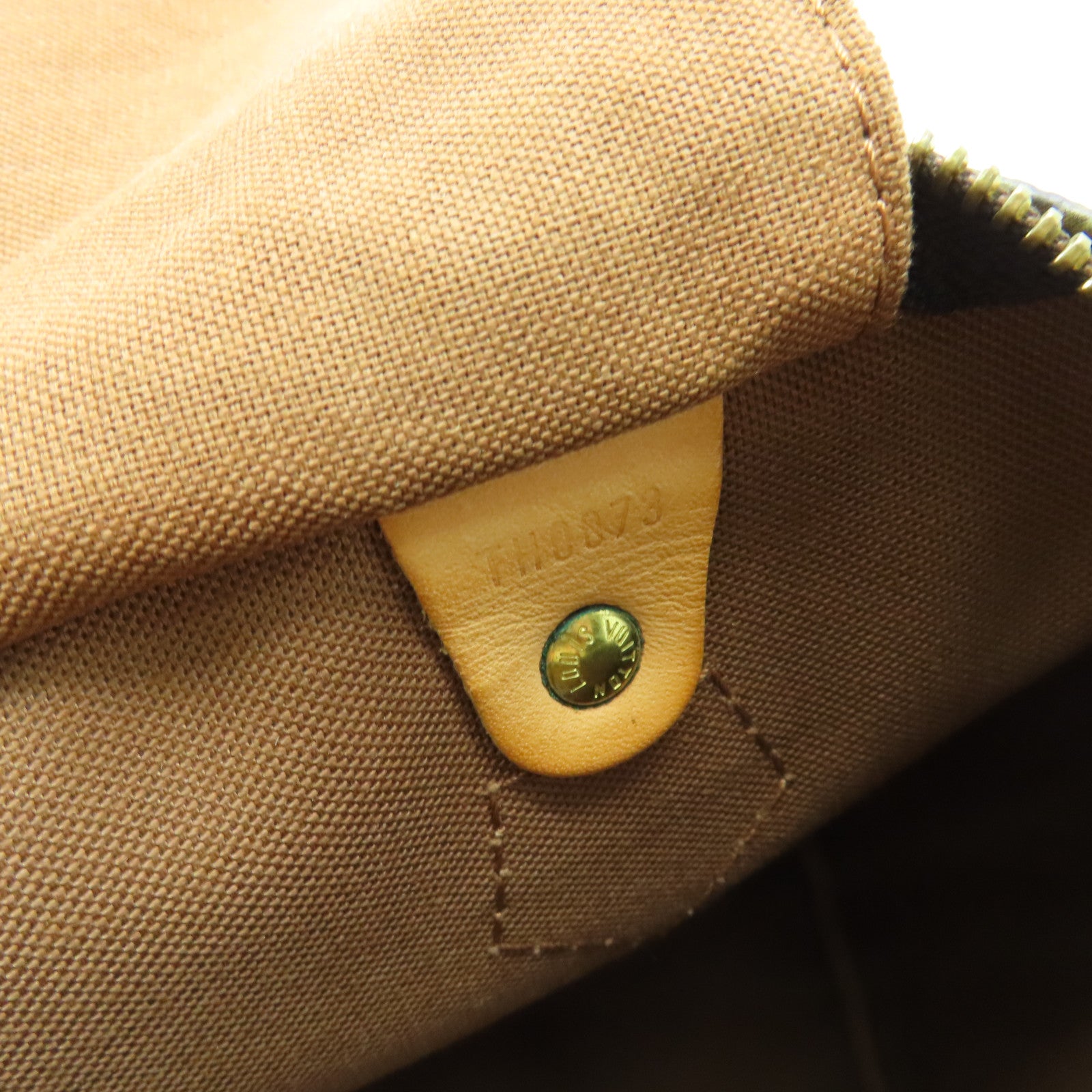LOUIS VUITTON Monogram Speedy 30金扣手挽袋啡色