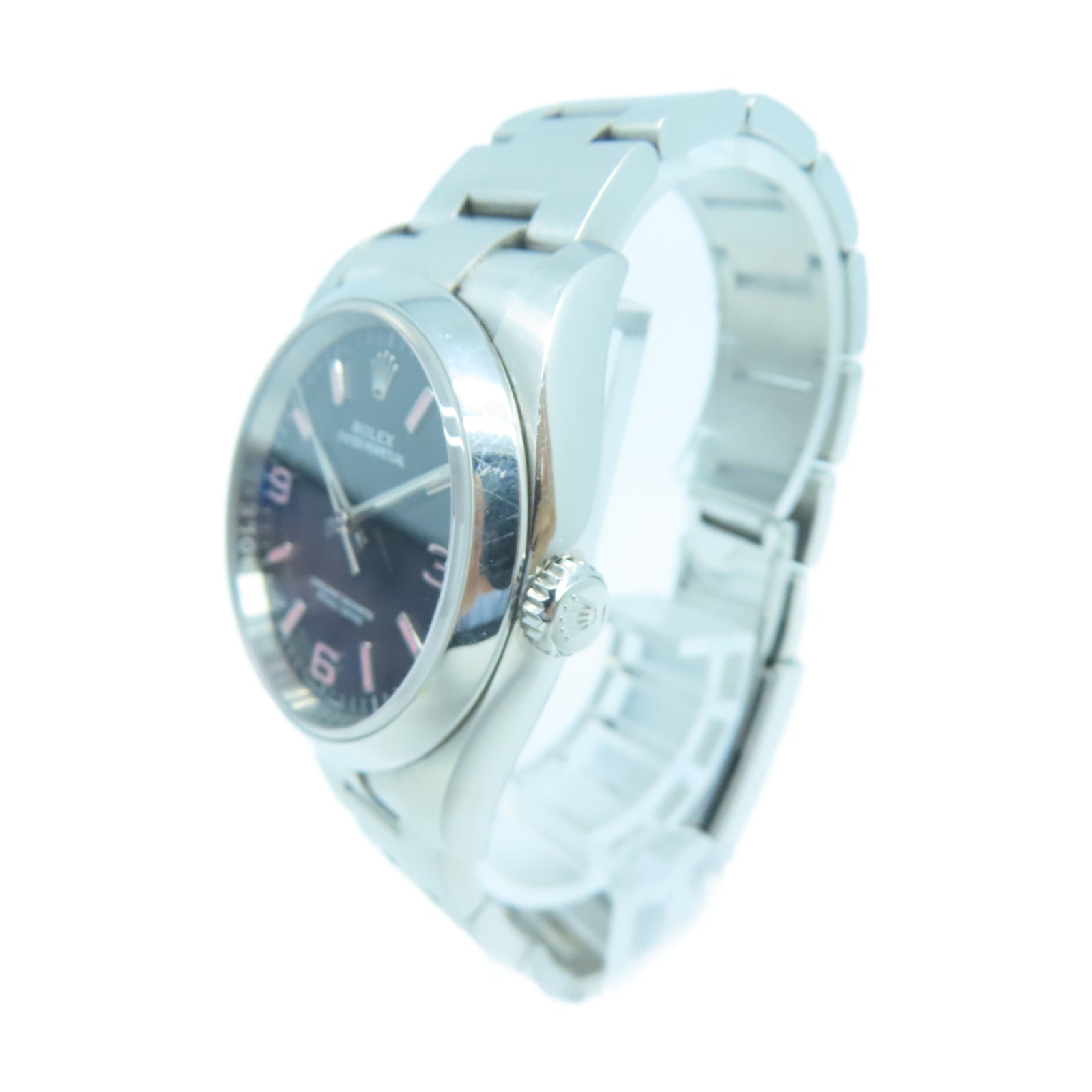 ROLEX Oyster Perpetual 36mm不鏽鋼手錶自動機芯黑色