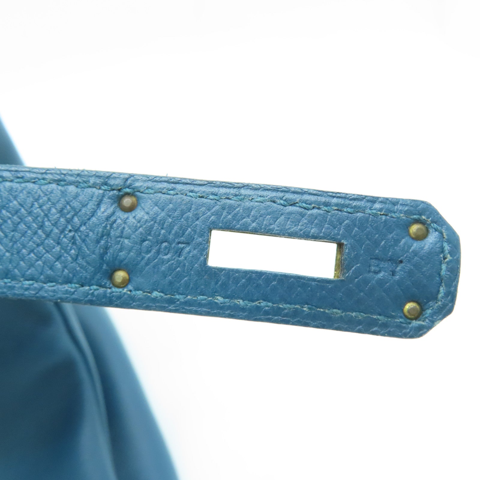 HERMES 【激減優惠】Epsom皮革Birkin 30金扣手挽袋Cobalt藍色