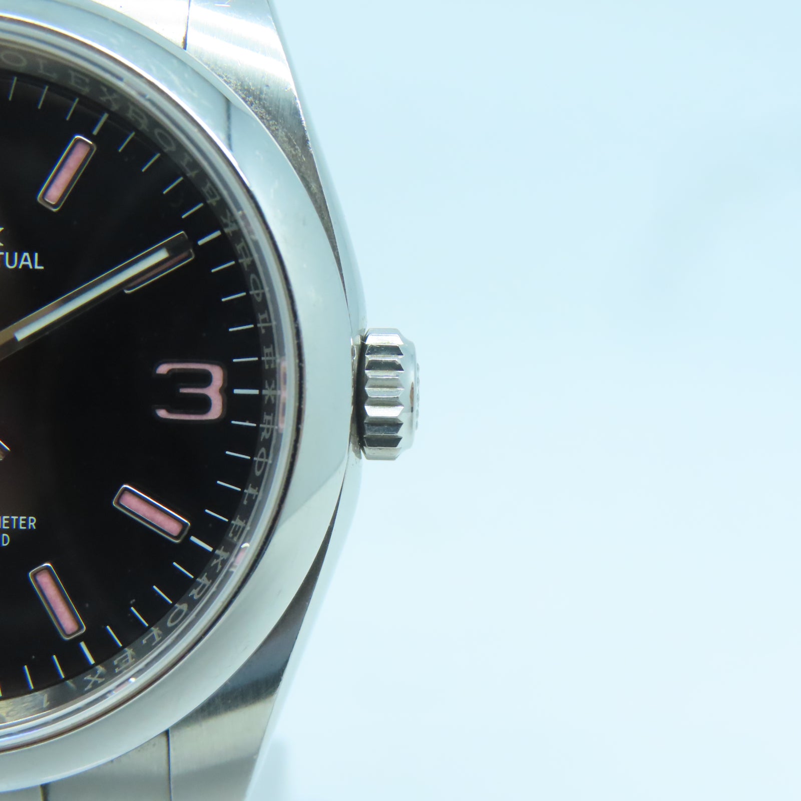 ROLEX Oyster Perpetual 36mm不鏽鋼手錶自動機芯黑色